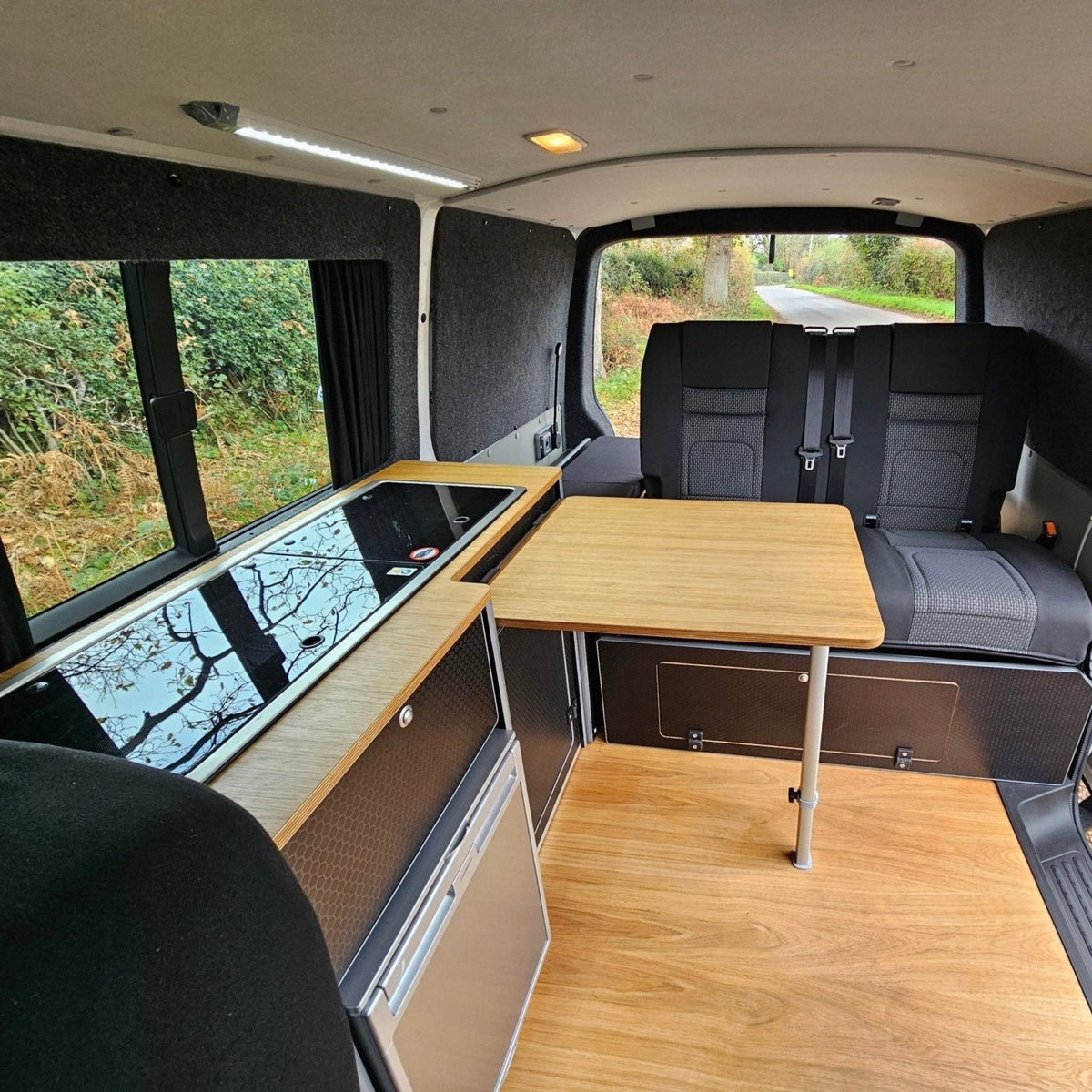 Scopema RIB 112 Altair Bed - Rock & Roll bed - VW Brick fabric - Vangear UK