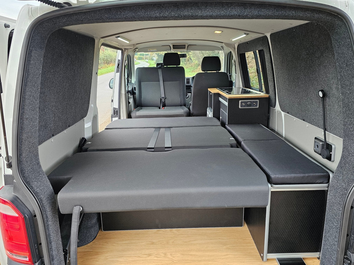 Scopema RIB 112 Altair Bed - Rock & Roll bed - VW Brick fabric - Vangear UK