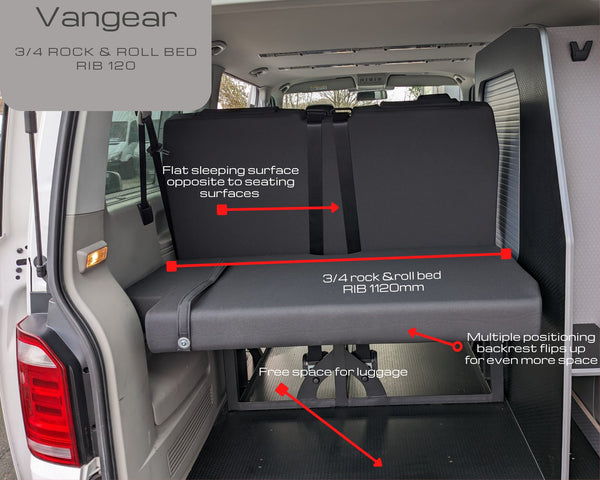 Scopema RIB 112 Altair Bed - VW - Rock & Roll bed – Vangear UK