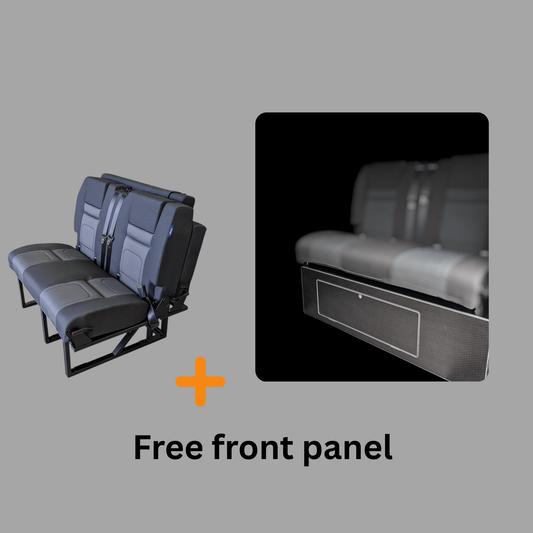 SEPT SALE - Scopema RIB 112 Altair Bed - VW - Rock & Roll bed (VW Brick) FREE front panel - Vangear UK