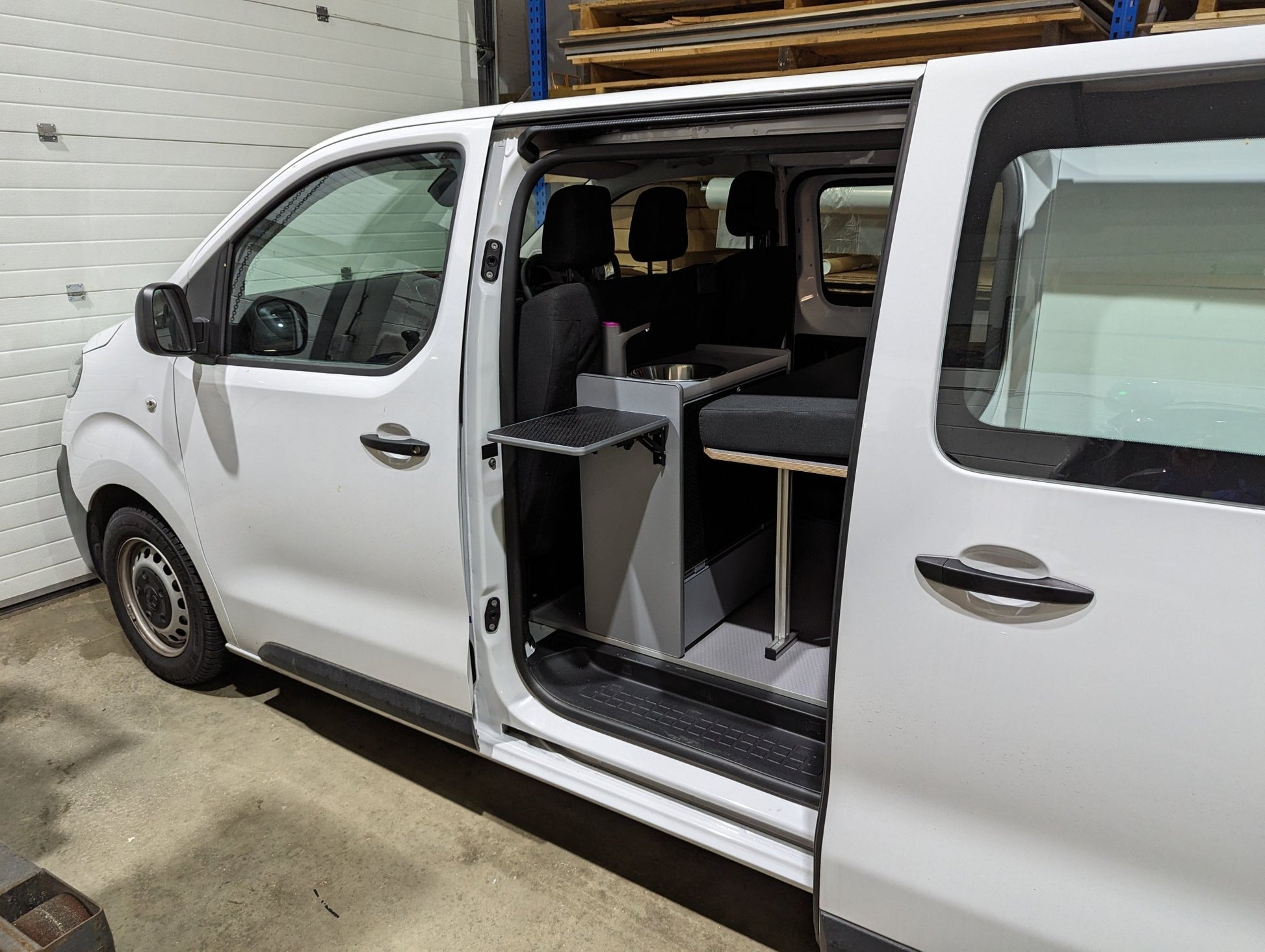 Toyota Proace/Peugeot Expert/Citroen Dispatch - Campervan Modular System (fridge not included) - Vangear UK