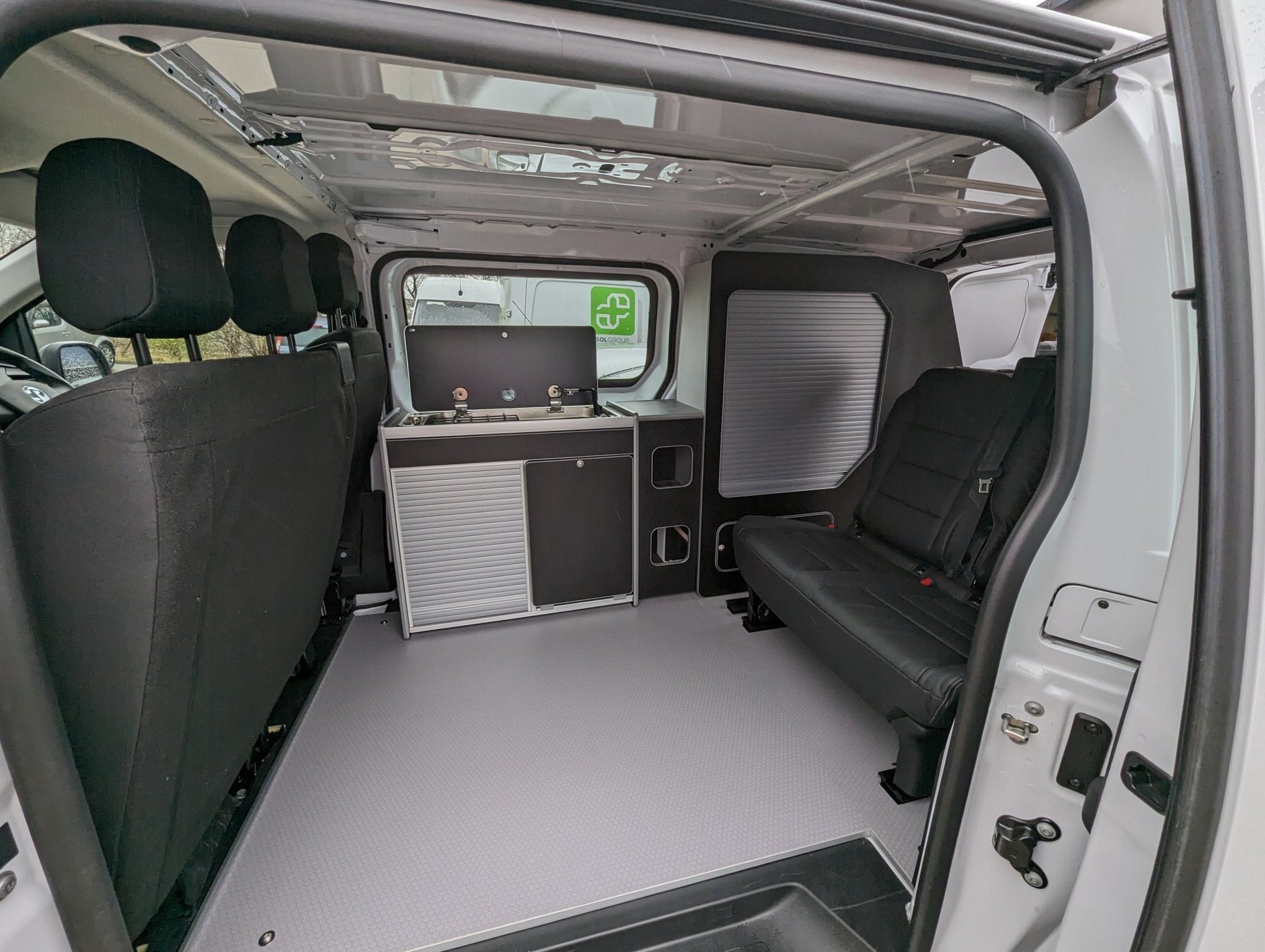 Toyota Proace/Peugeot Expert/Citroen Dispatch - Campervan Modular System (fridge not included) - Vangear UK
