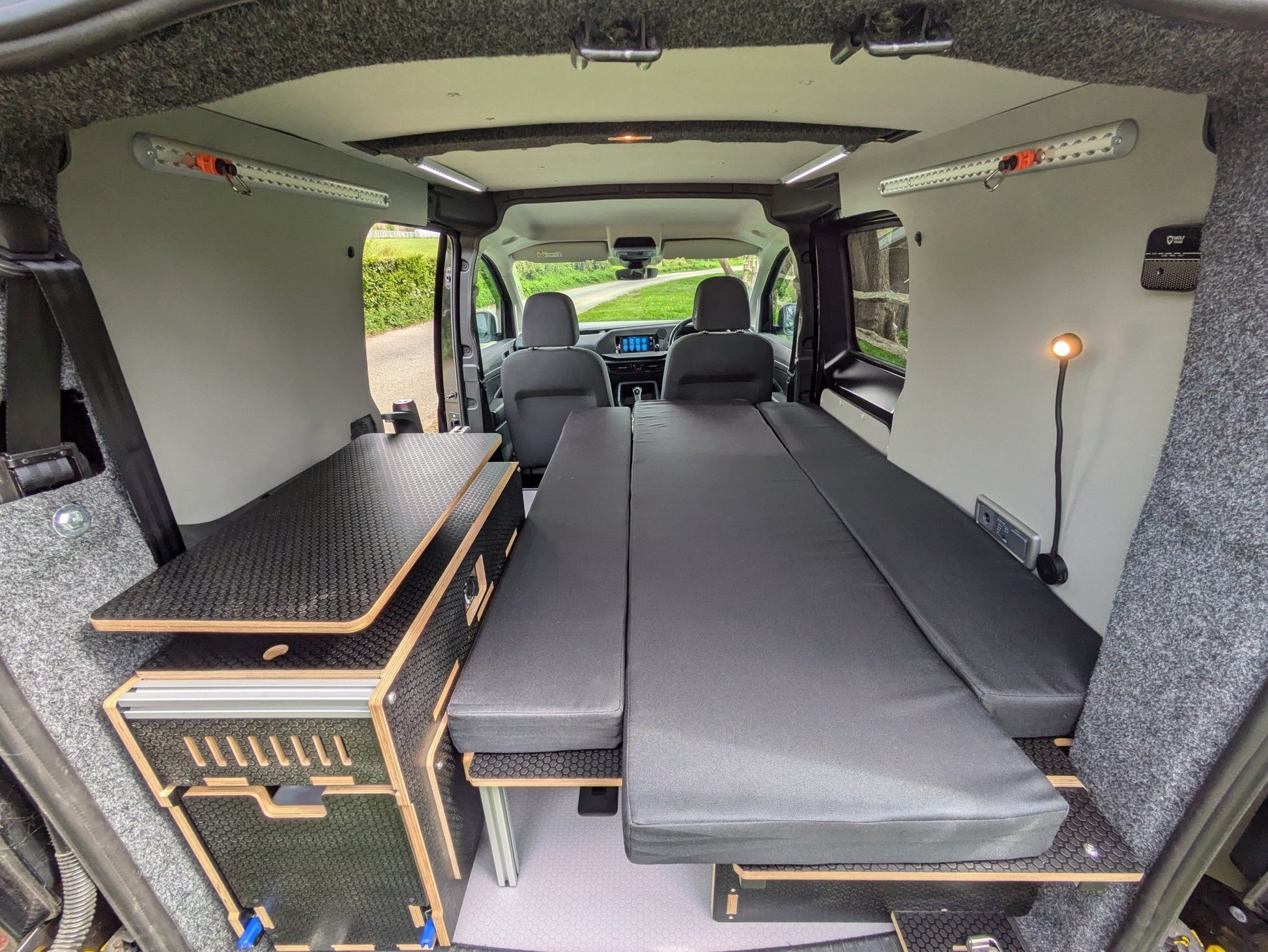 Vangear Caddy - Pod 1.1 sliding campervan kitchen - Vangear UK