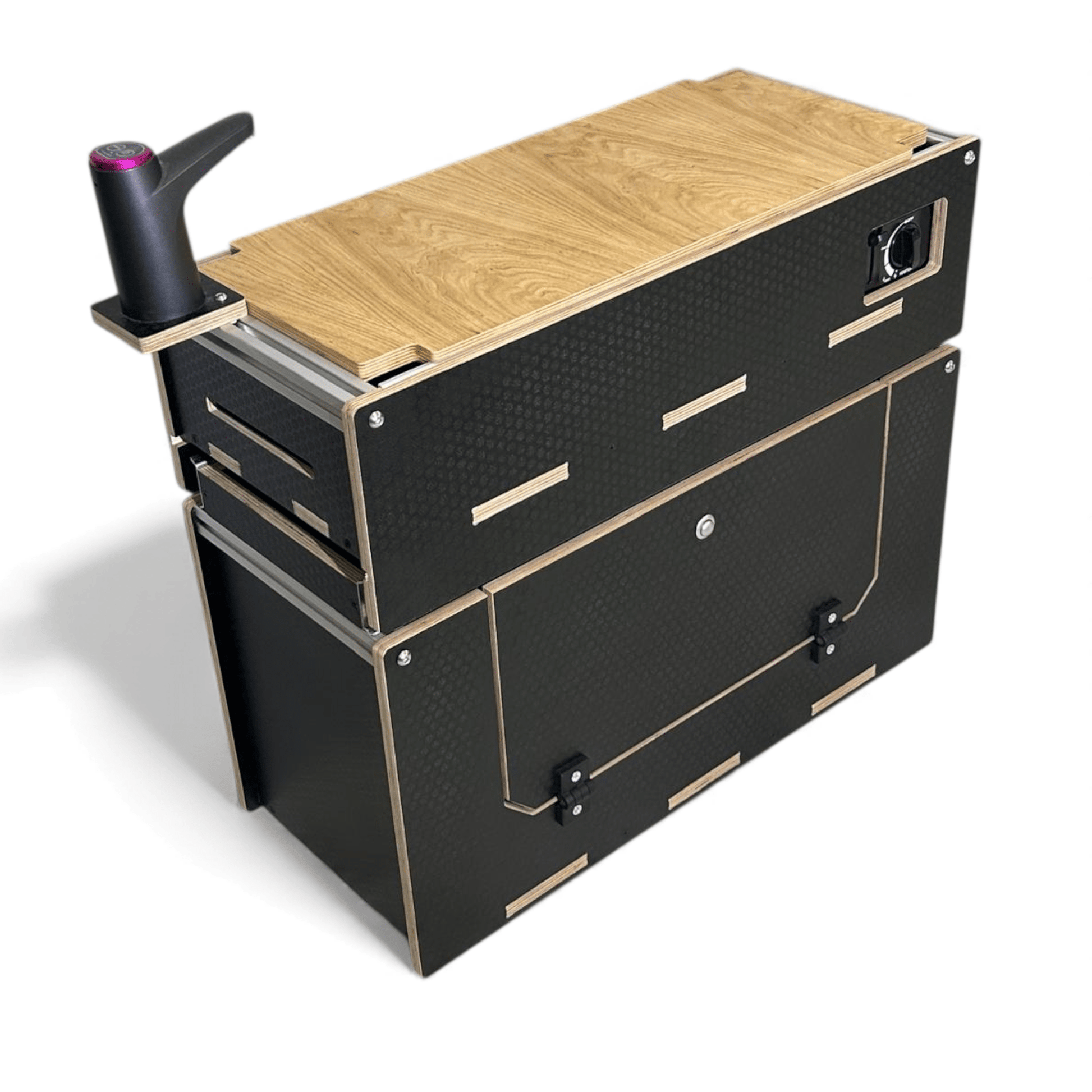 Vangear Caddy - Pod 2.0 sliding campervan kitchen - Vangear UK