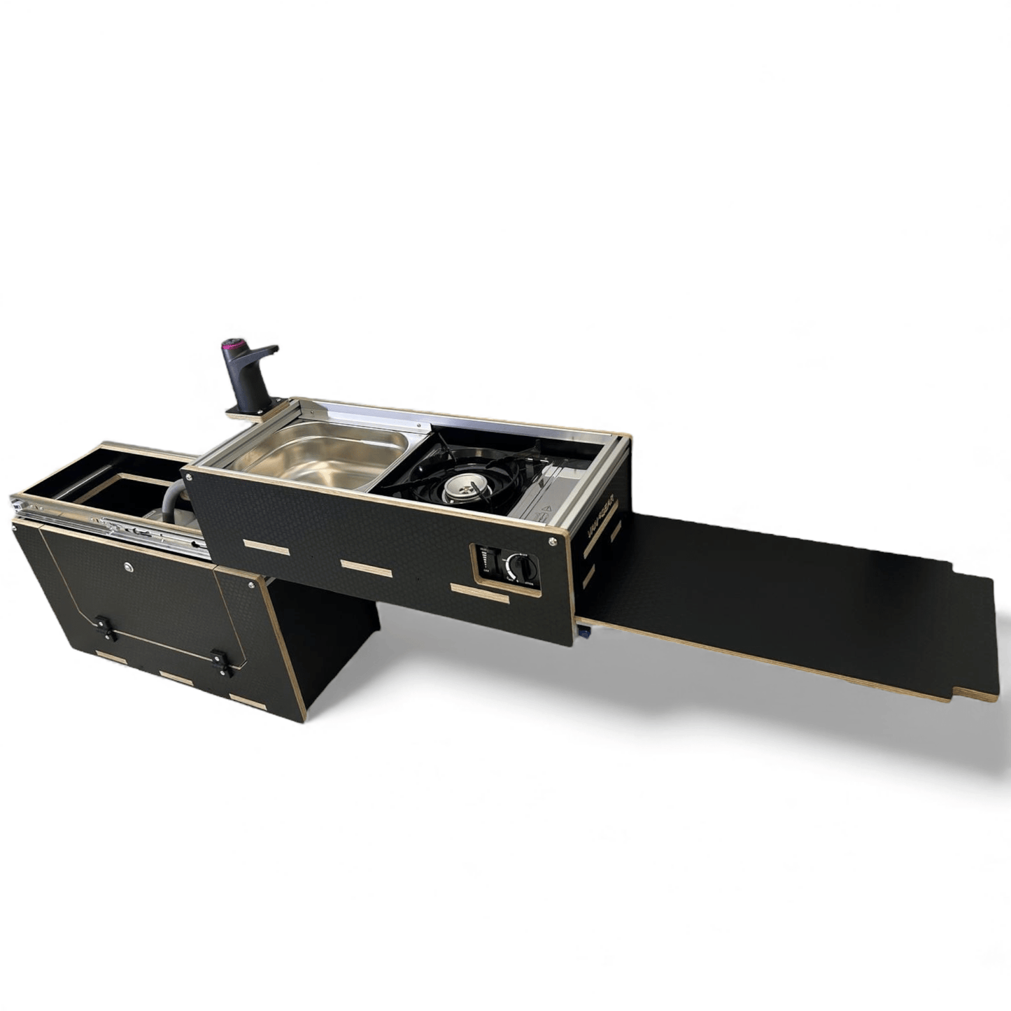 Vangear Caddy - Pod 2.0 sliding campervan kitchen - Vangear UK