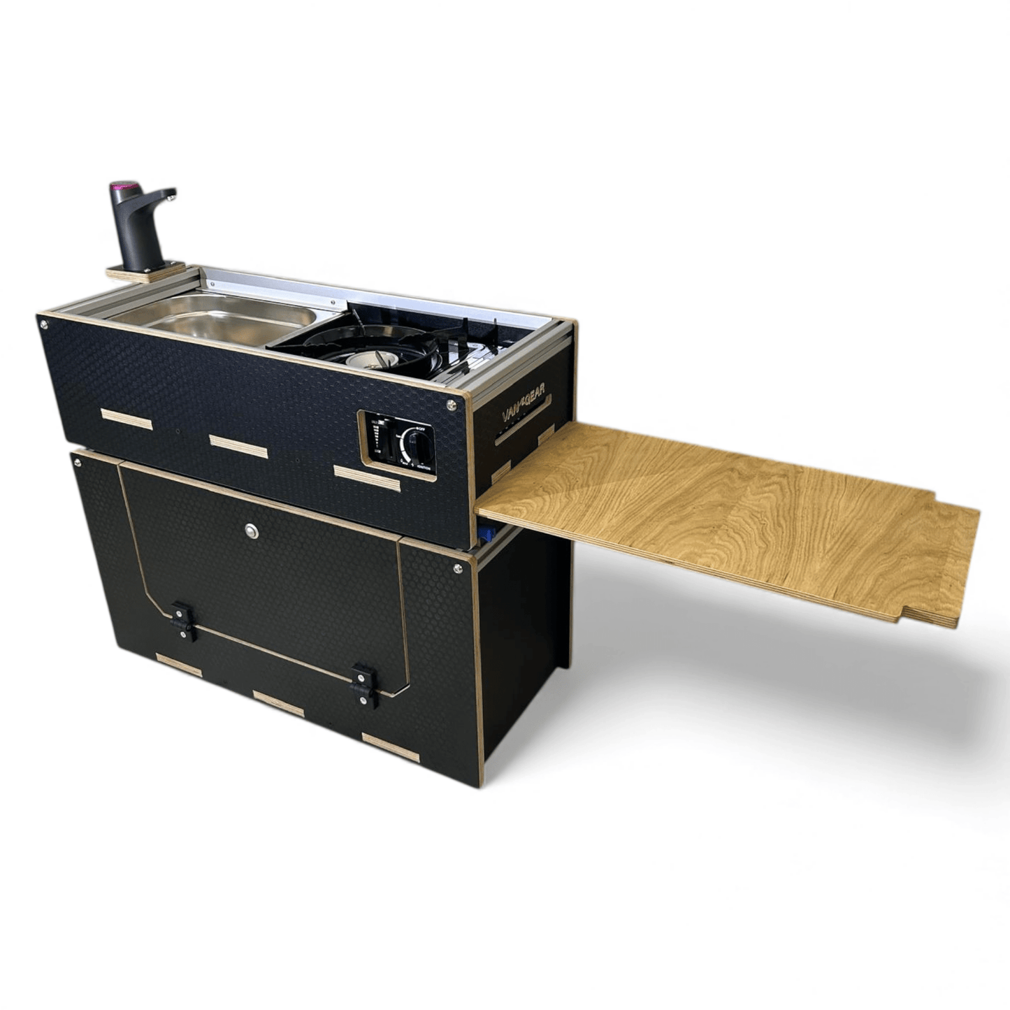 Vangear Caddy - Pod 2.0 sliding campervan kitchen - Vangear UK