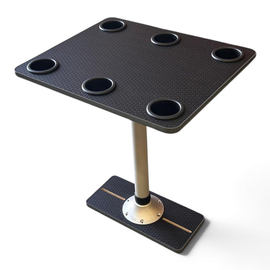 Vangear Campervan Table & Stand with 4 or 6 Cup Holders - Vangear UK