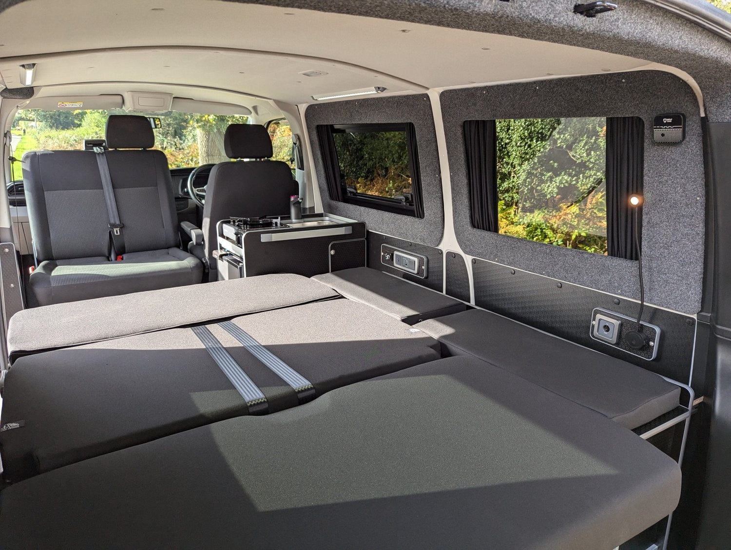 Vangear CRX - Pod 2.2 campervan fridge pod - Black or Grey (fridge not included) - Vangear UK