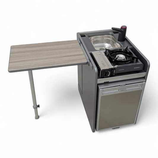 Vangear CRX - Pod 2.2 campervan fridge pod (Carbon Grey)(NOT including fridge) - Vangear UK
