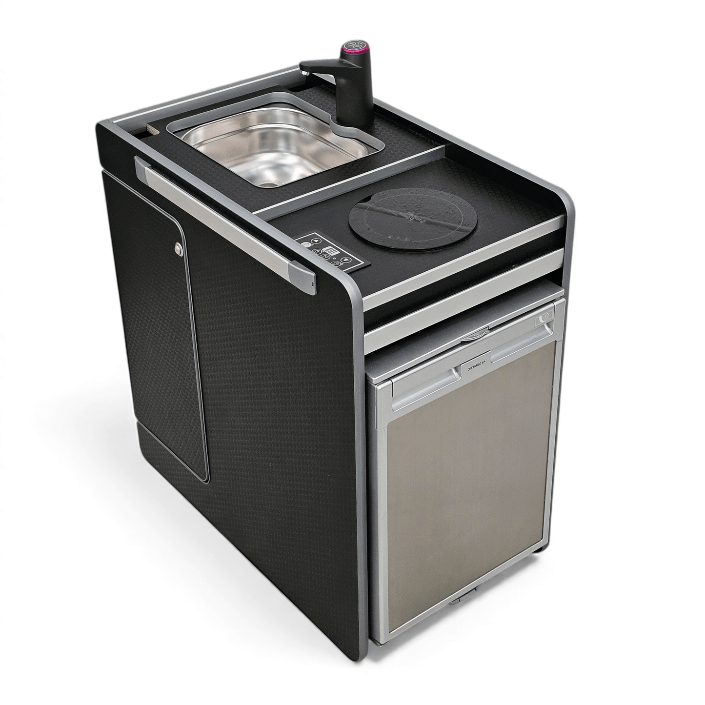 Vangear Electric CRX-Pod 3.0 campervan fridge pod - Black or Carbon Grey (fridge not included) - Vangear UK