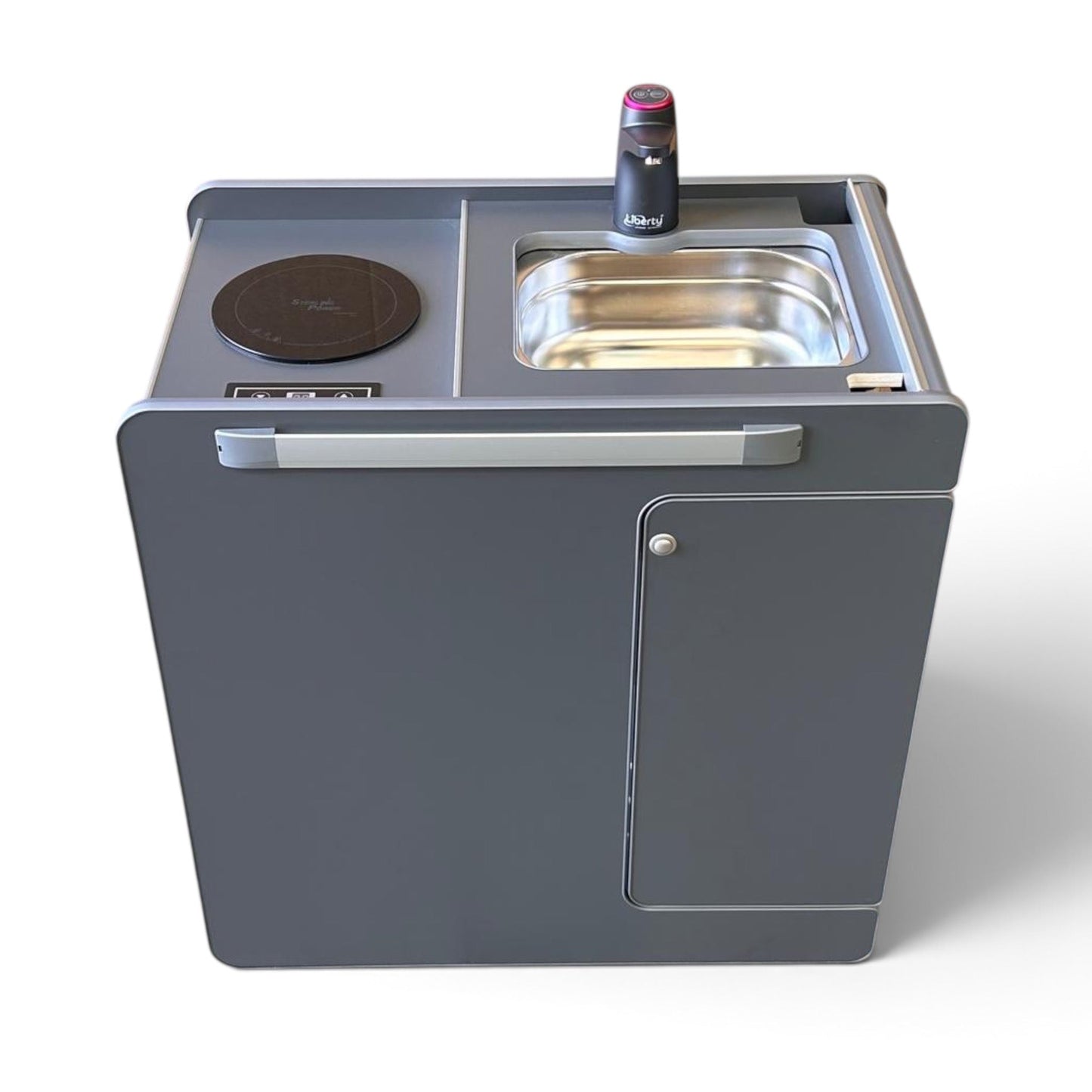 Vangear Electric CRX-Pod 3.0 campervan fridge pod - Black or Carbon Grey (fridge not included) - Vangear UK