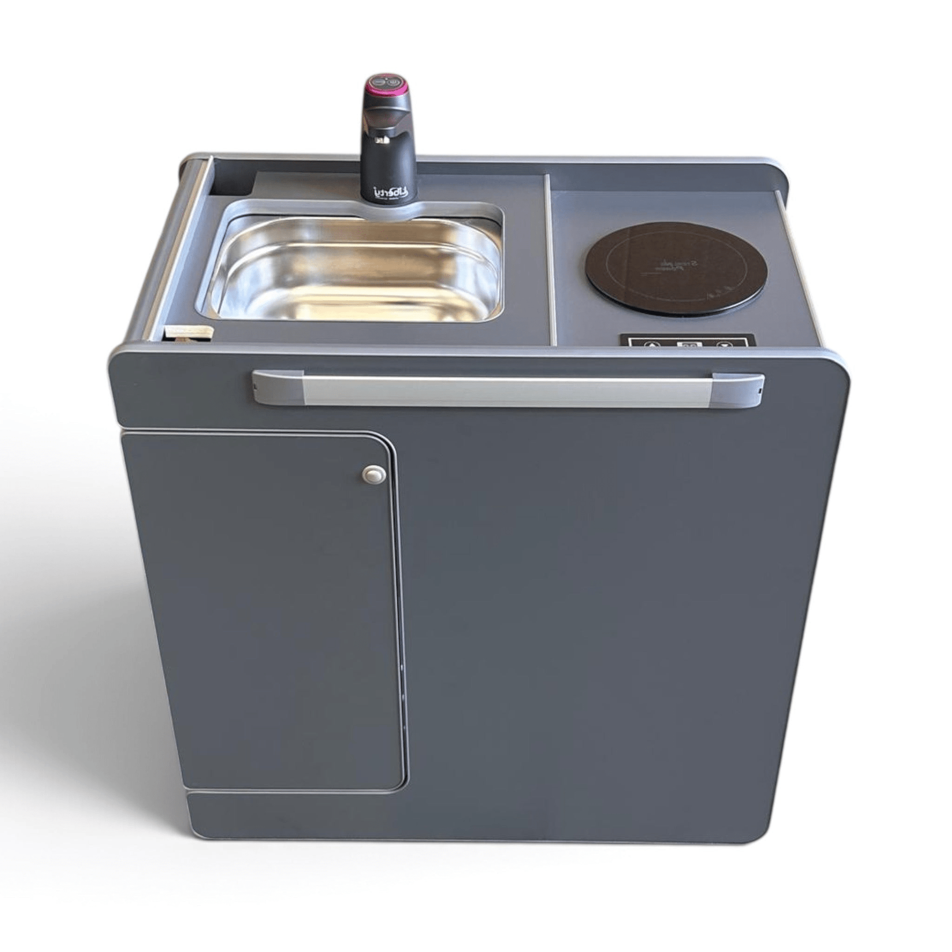 Vangear Electric CRX-Pod 3.0 campervan fridge pod - Black or Carbon Grey (fridge not included) - Vangear UK