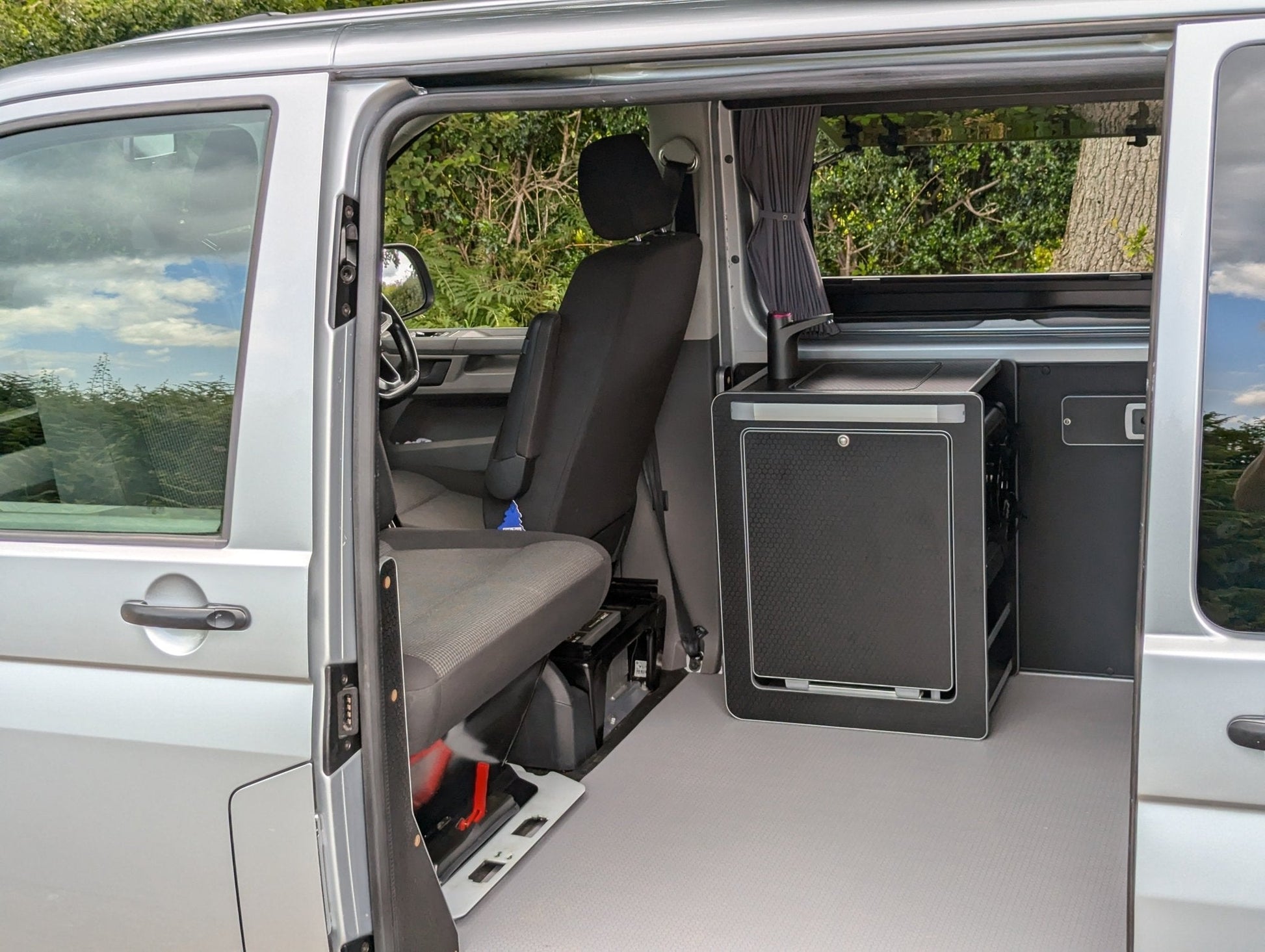 Vangear Mini - Pod 2.2 Campervan Kitchen Pod (Black) NEW 2.2 - Vangear UK