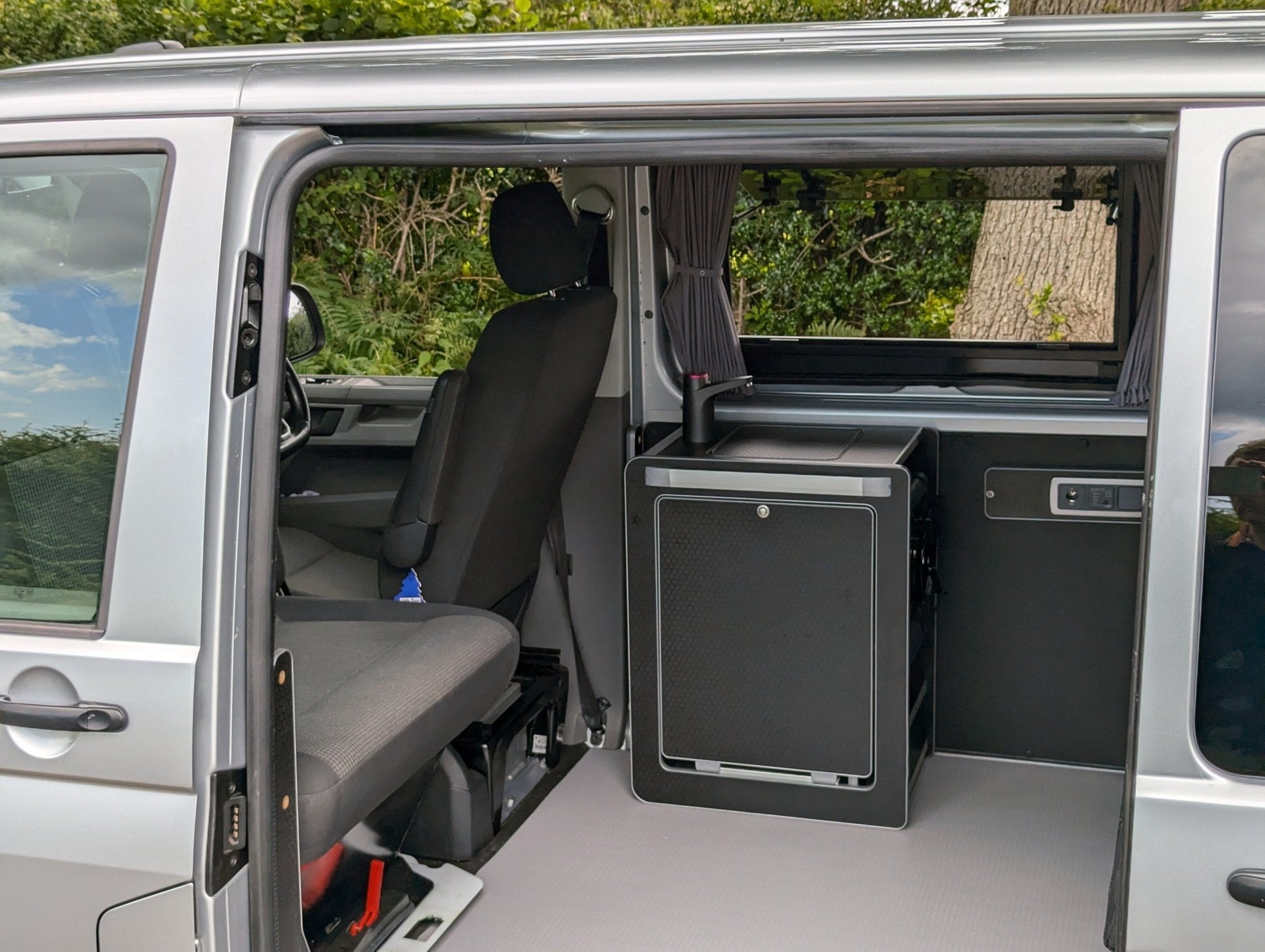Vangear Mini - Pod 2.2 Campervan Kitchen Pod (Black) NEW 2.2 - Vangear UK