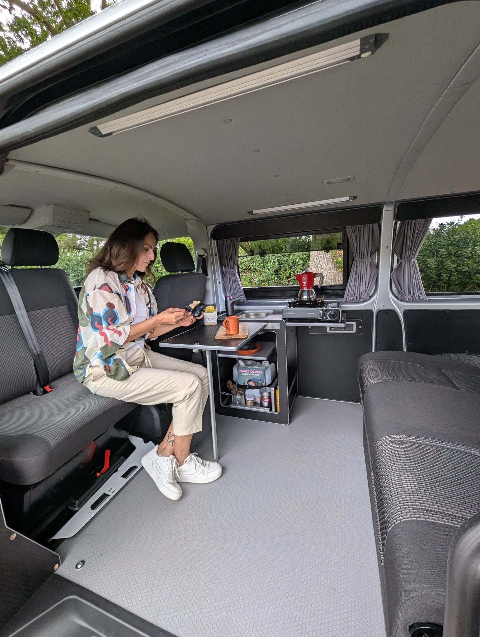 Vangear Mini - Pod 2.2 Campervan Kitchen Pod (Black) NEW 2.2 - Vangear UK