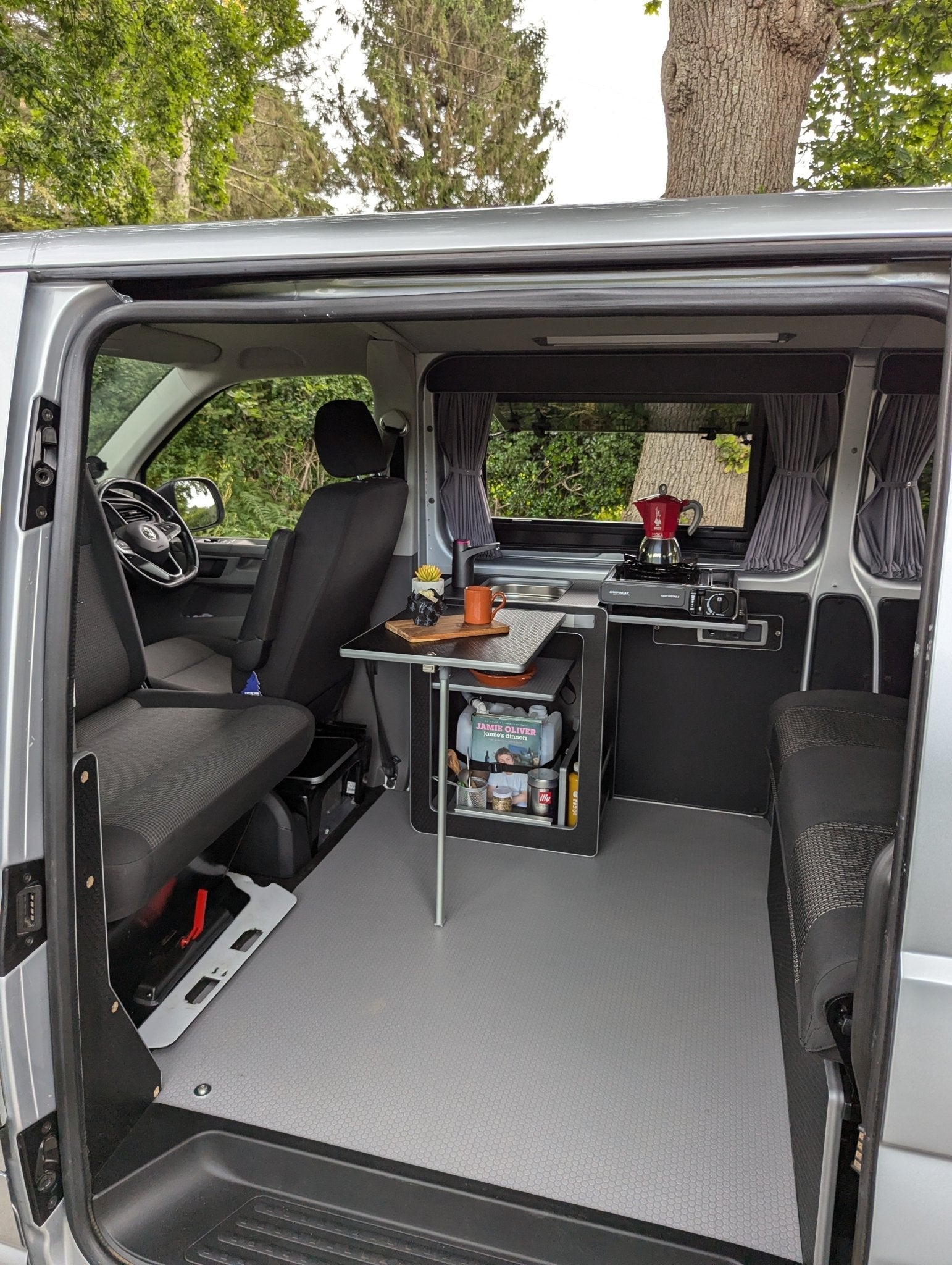 Vangear Mini - Pod 2.2 Campervan Kitchen Pod (Black) NEW 2.2 - Vangear UK
