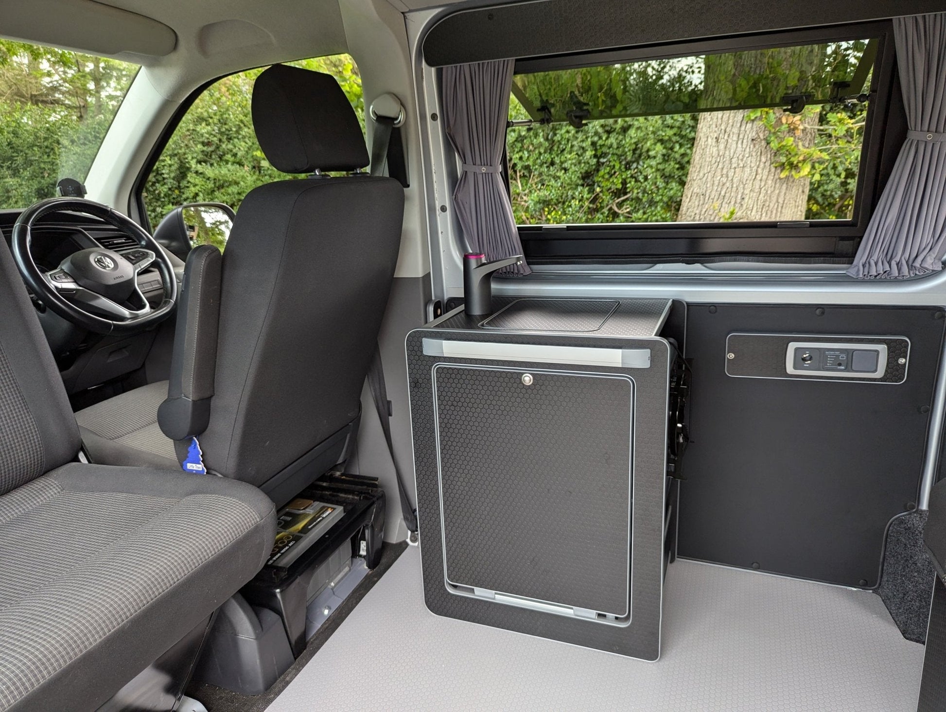 Vangear Mini - Pod 2.2 Campervan Kitchen Pod (Black) NEW 2.2 - Vangear UK
