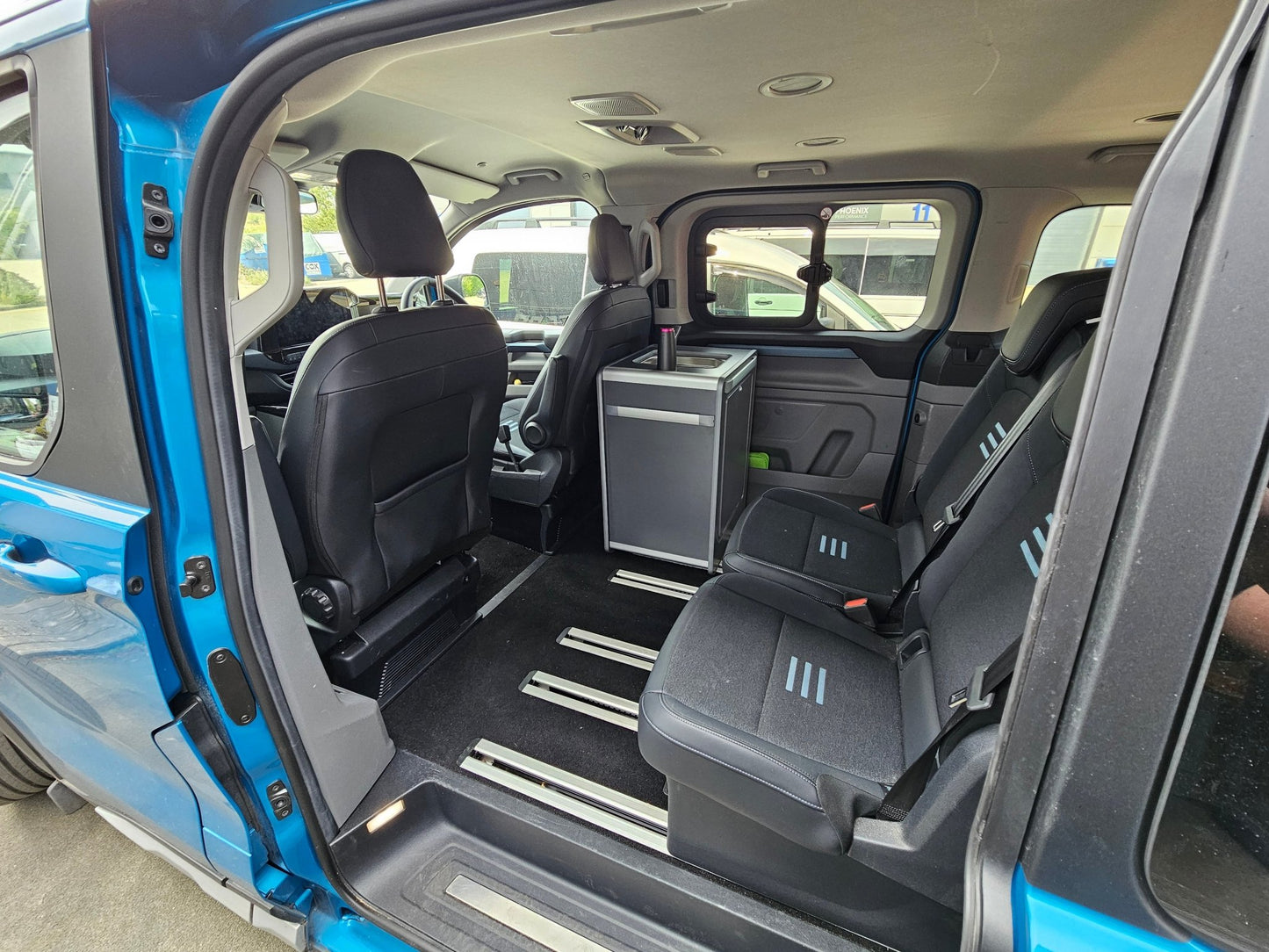 Vangear Mini - Pod Campervan Kitchen Pod 3.0 - Black or Carbon Grey - Vangear UK