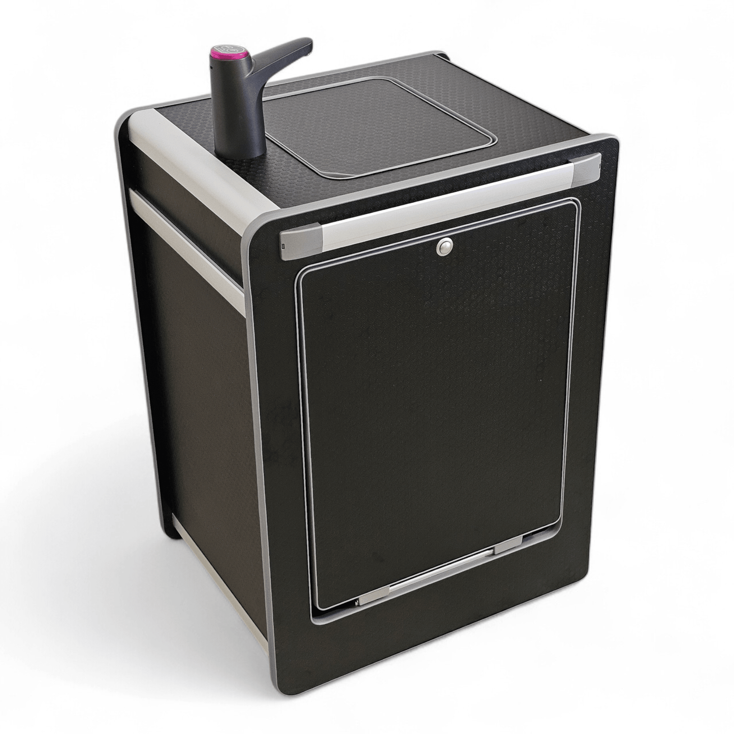 Vangear Mini - Pod Campervan Kitchen Pod 3.0 - Black or Carbon Grey - Vangear UK