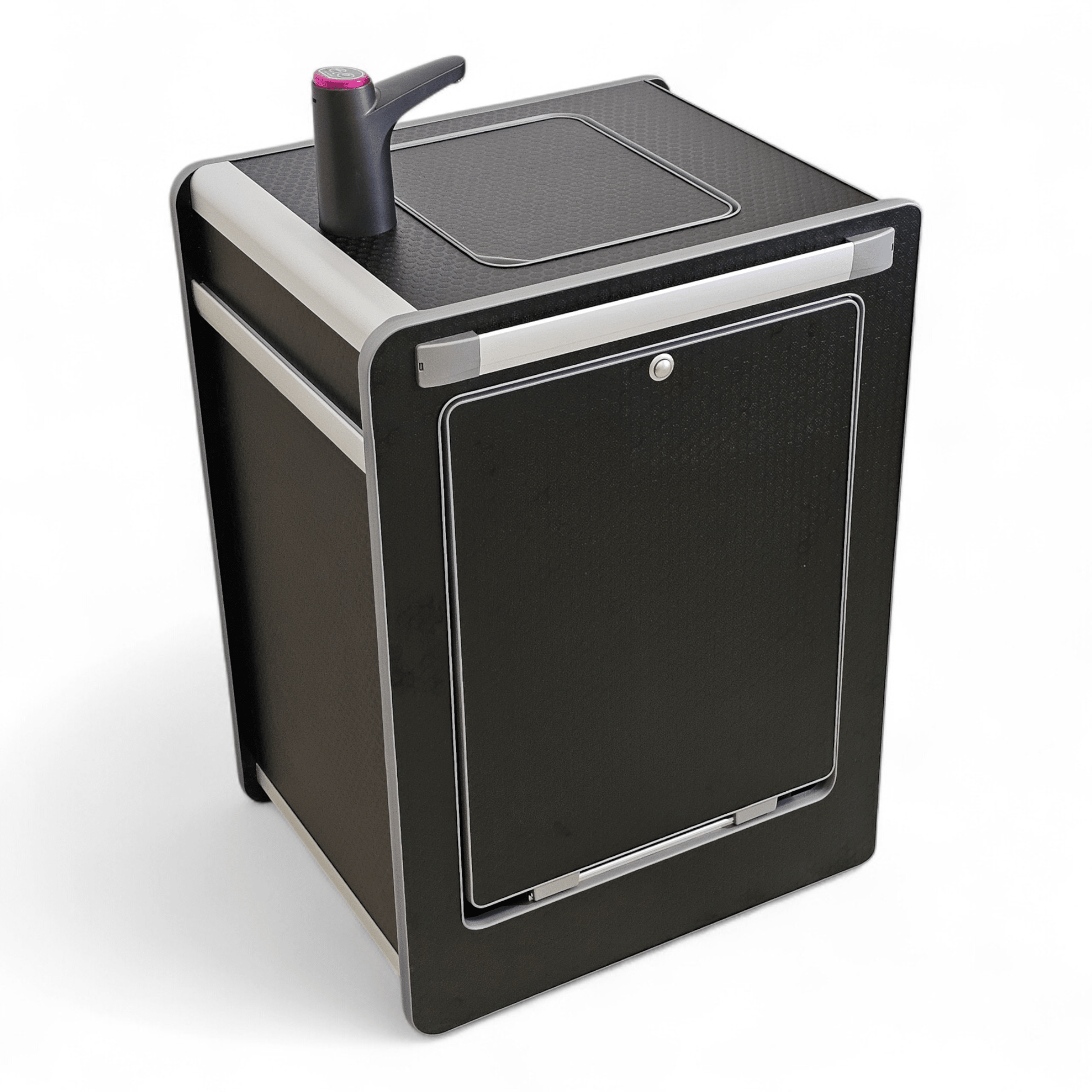 Vangear Mini - Pod Campervan Kitchen Pod 3.0 - Black or Carbon Grey - Vangear UK