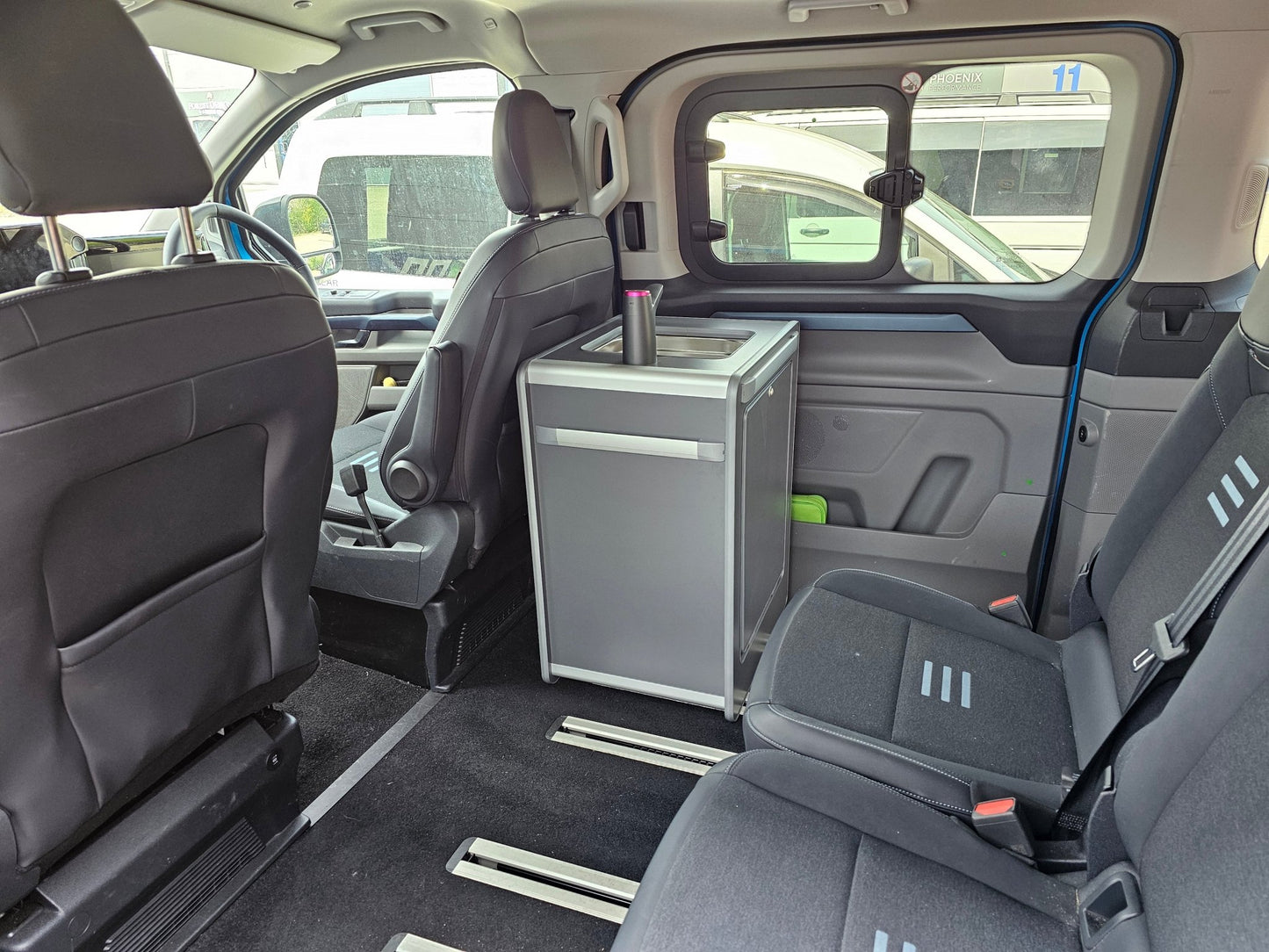 Vangear Mini - Pod Campervan Kitchen Pod 3.0 - Black or Carbon Grey - Vangear UK