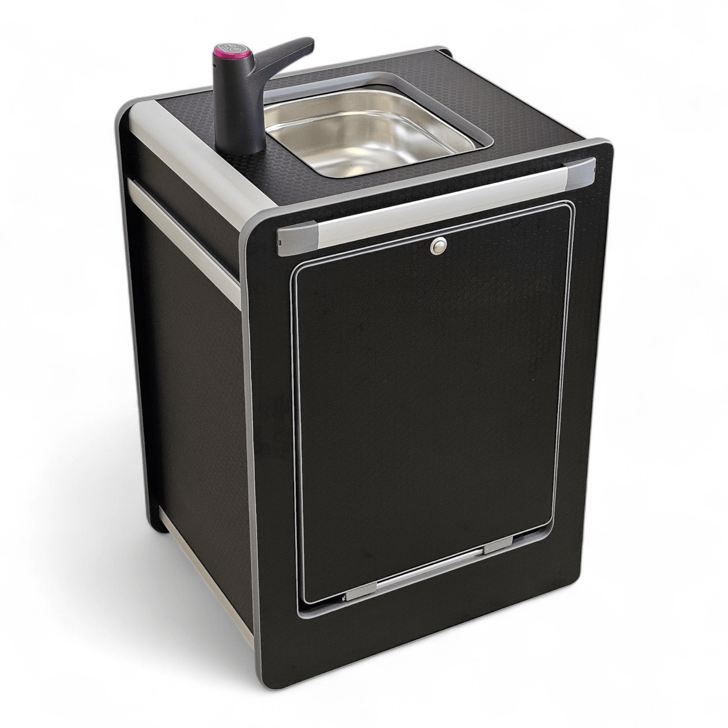 Vangear Mini - Pod Campervan Kitchen Pod 3.0 - Black or Carbon Grey - Vangear UK