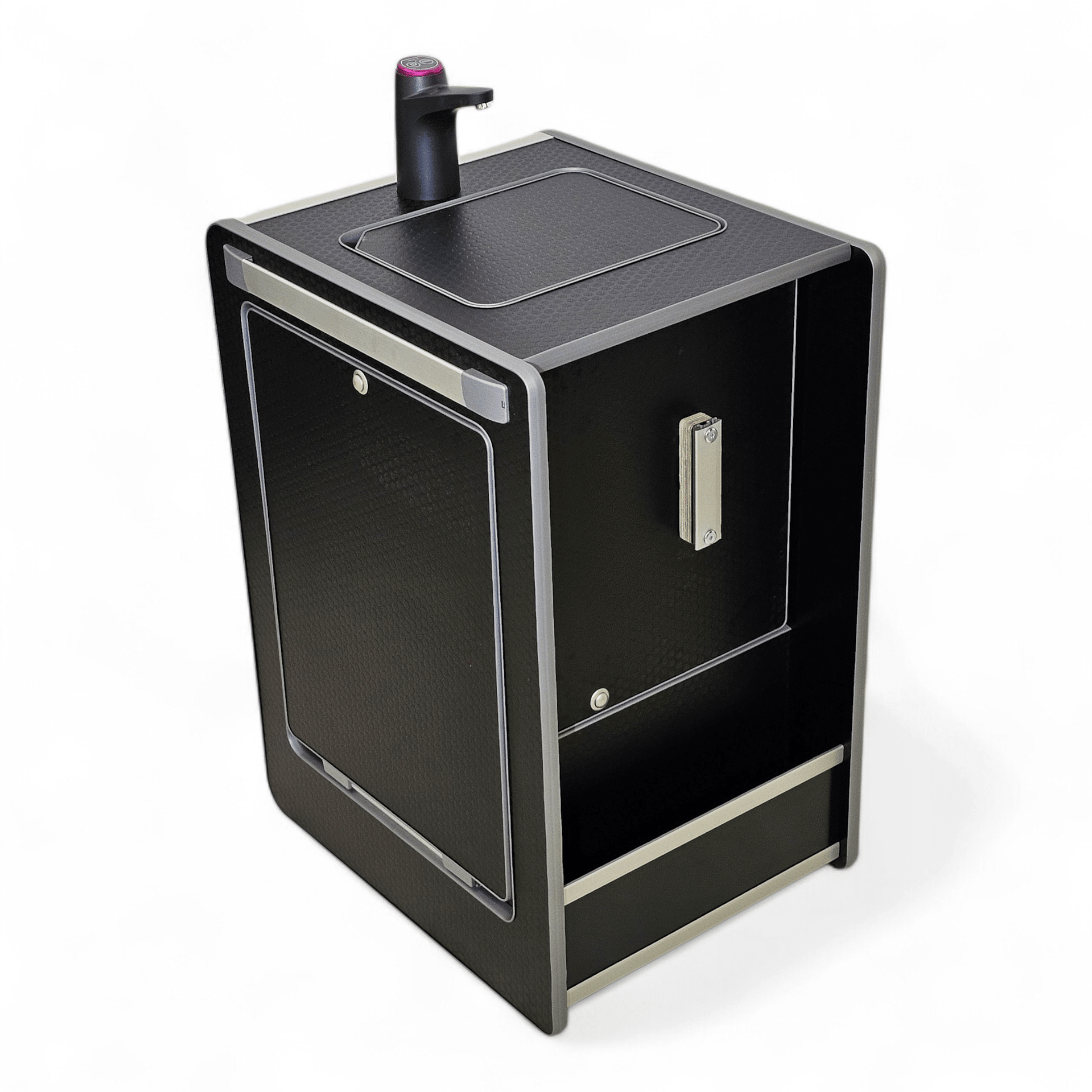 Vangear Mini - Pod Campervan Kitchen Pod 3.0 - Black or Carbon Grey - Vangear UK