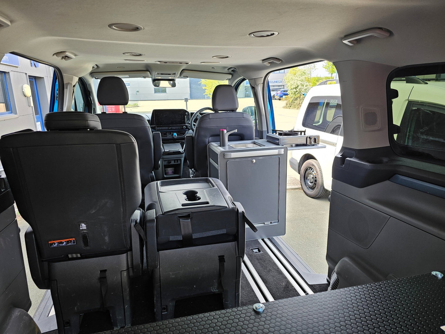 Vangear Mini - Pod Campervan Kitchen Pod 3.0 - Black or Carbon Grey - Vangear UK