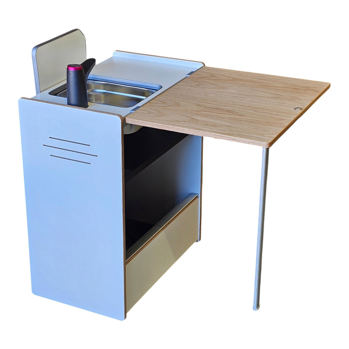 Vangear Nano-Pod Campervan Kitchen 3.0 White and oak - Vangear UK