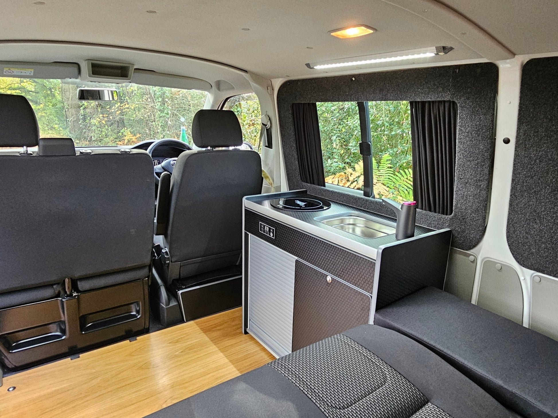 Vangear X - Pod - Electric (Gen2.2) Campervan kitchen (fridge not included) - Vangear UK