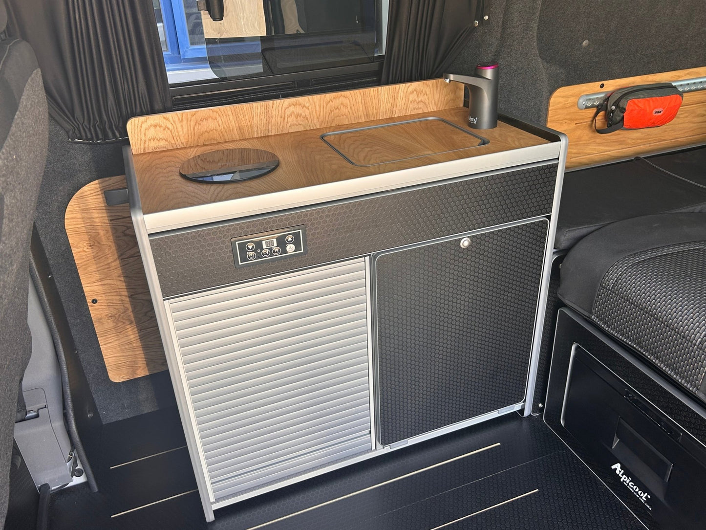 Vangear X-Pod - Electric (Gen2.2) Campervan kitchen (fridge not included) - Vangear UK