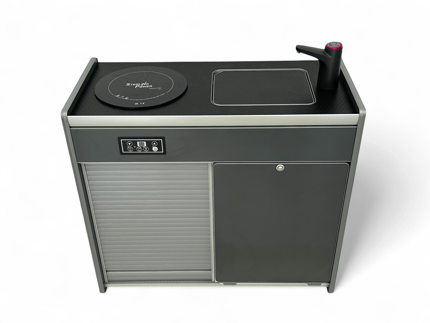 Vangear X - Pod - Electric (Gen2.2) Campervan kitchen (fridge not included) - Vangear UK