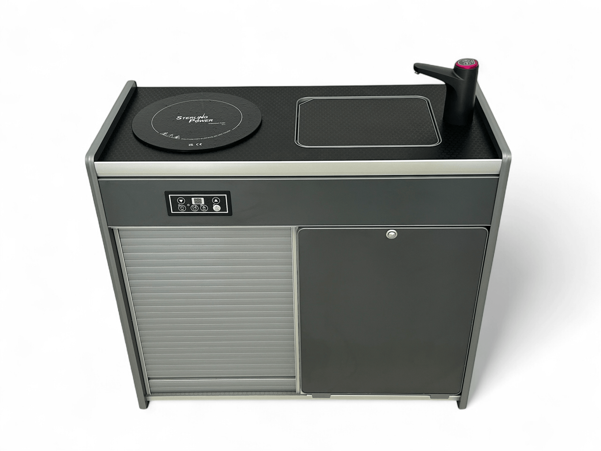 Vangear X - Pod - Electric (Gen2.2) Campervan kitchen (fridge not included) - Vangear UK