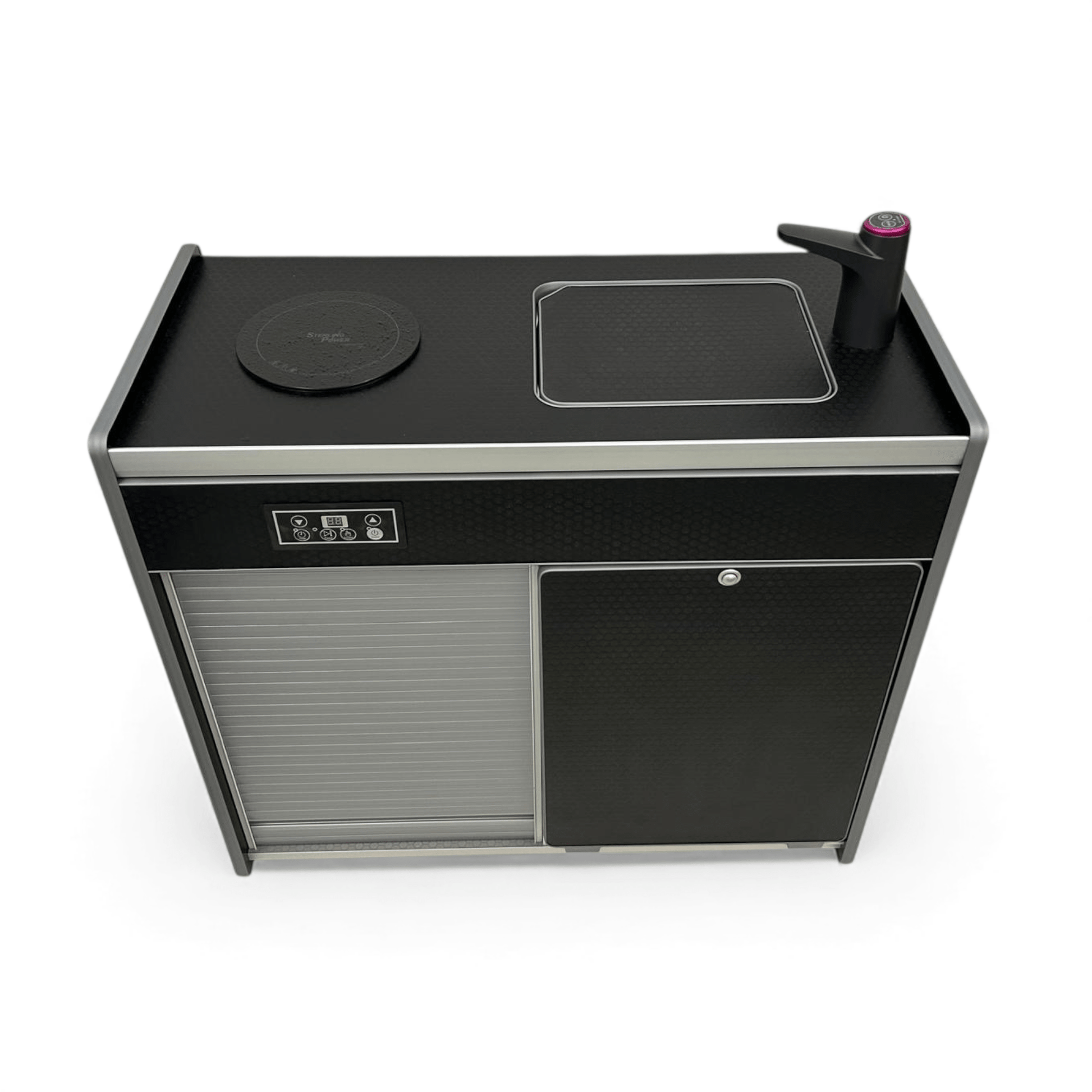 Vangear X - Pod - Electric (Gen2.2) Campervan kitchen (fridge not included) - Vangear UK