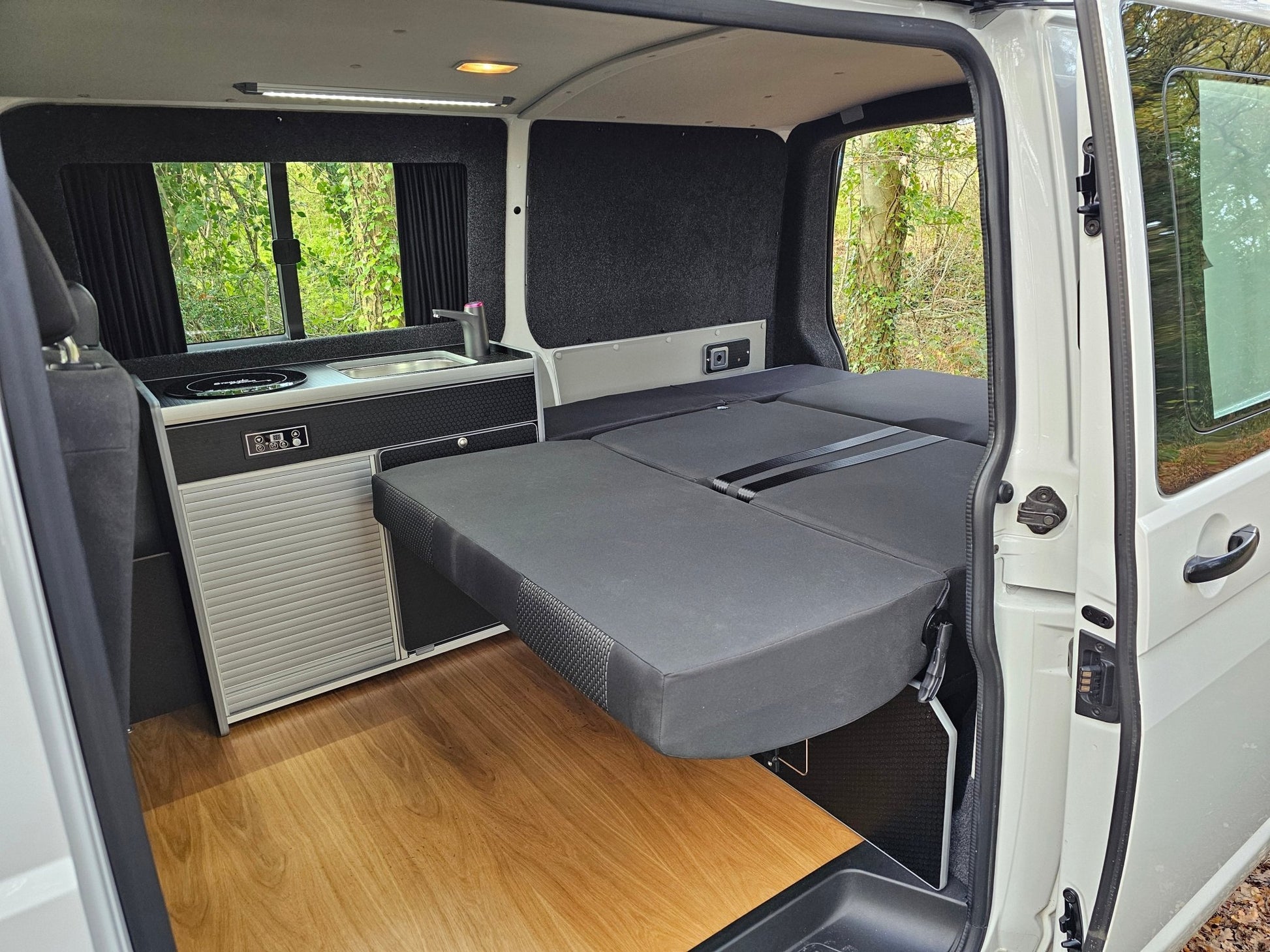 Vangear X - Pod - Electric (Gen2.2) Campervan kitchen (fridge not included) - Vangear UK