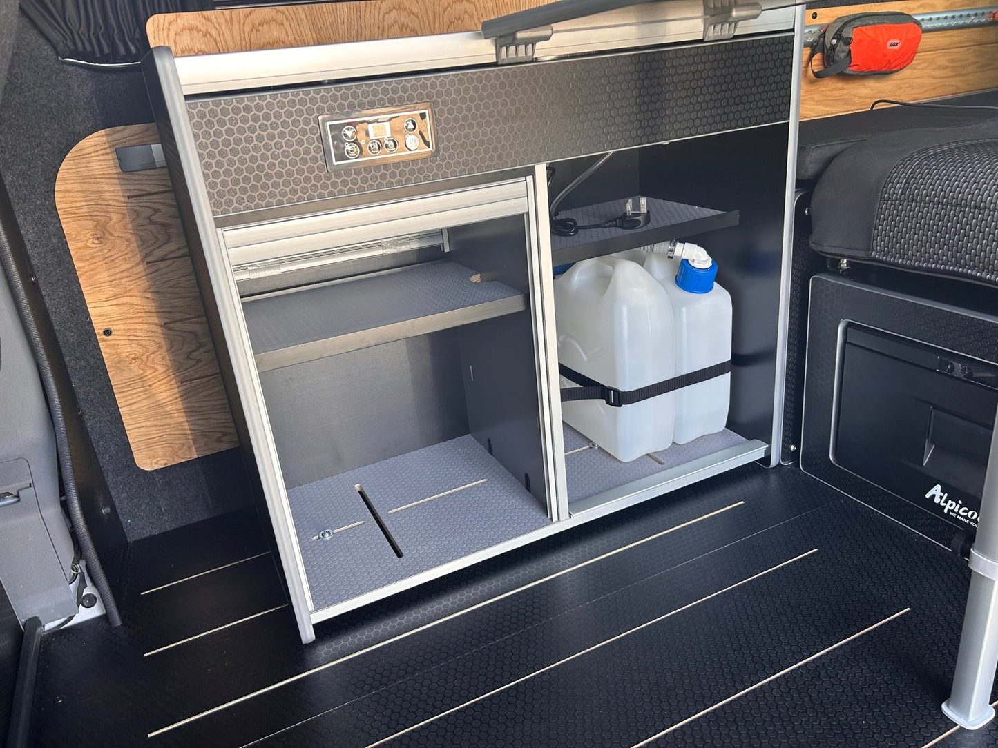 Vangear X-Pod - Electric (Gen2.2) Campervan kitchen (fridge not included) - Vangear UK