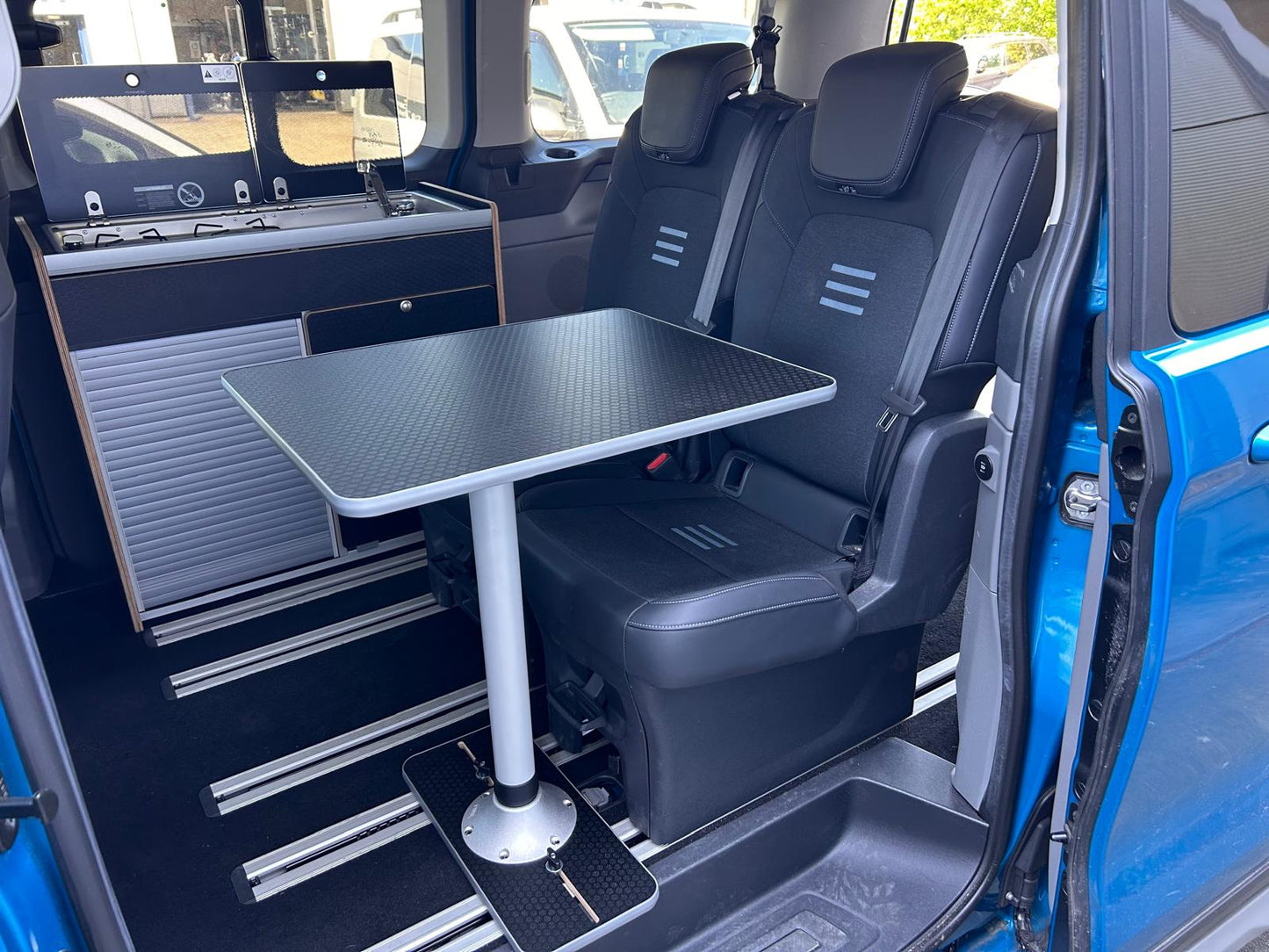 Vangear X - Pod (Gen2.2) Campervan kitchen - Black or Grey (fridge not included) - Vangear UK