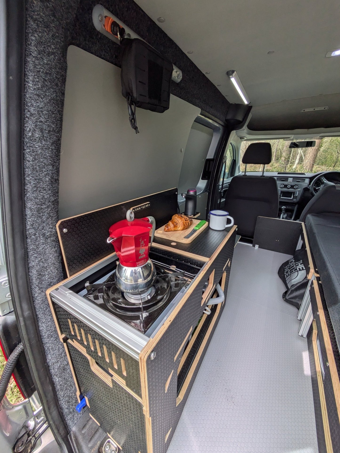 Volkswagen 2019 Caddy Campervan with a Vangear "CLUB" conversion. - Vangear UK