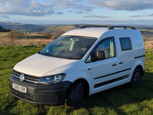 Volkswagen 2020 Caddy Campervan with a Vangear "CLUB" conversion. - Vangear UK