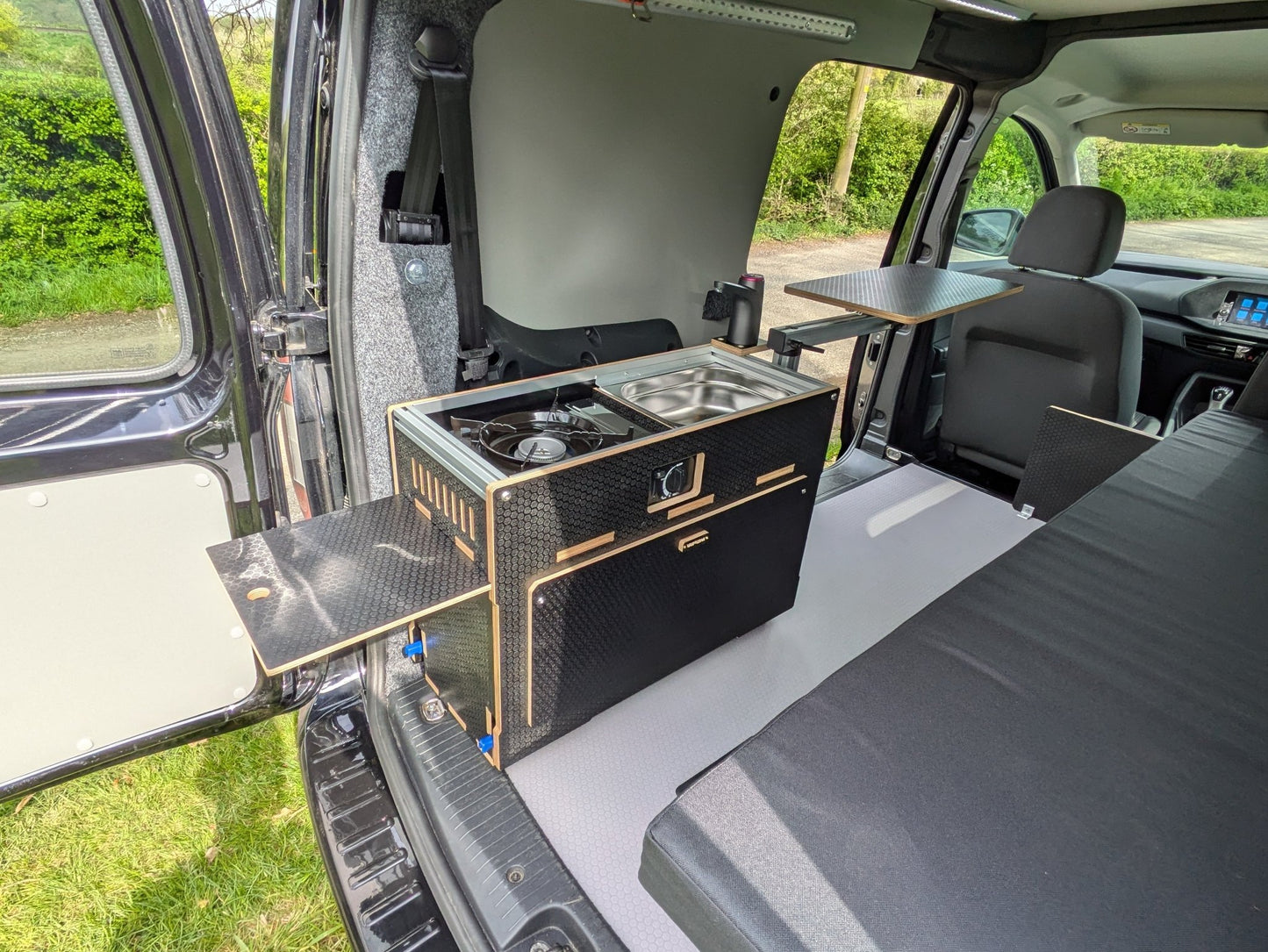 Volkswagen 2021 Caddy Mk5 Campervan with a Vangear "CLUB" conversion. GJ21 ODX - Vangear UK