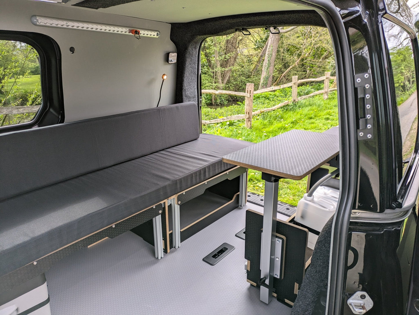 Volkswagen 2021 Caddy Mk5 Campervan with a Vangear "CLUB" conversion. GJ21 ODX - Vangear UK