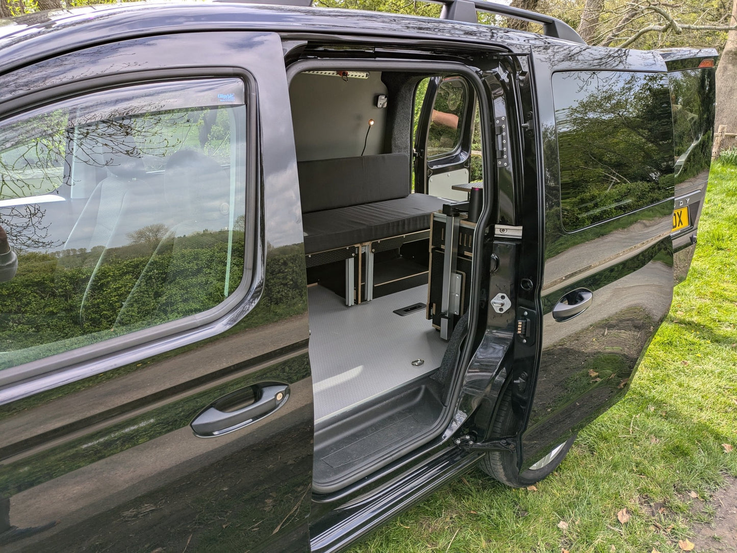 Volkswagen 2021 Caddy Mk5 Campervan with a Vangear "CLUB" conversion. GJ21 ODX - Vangear UK