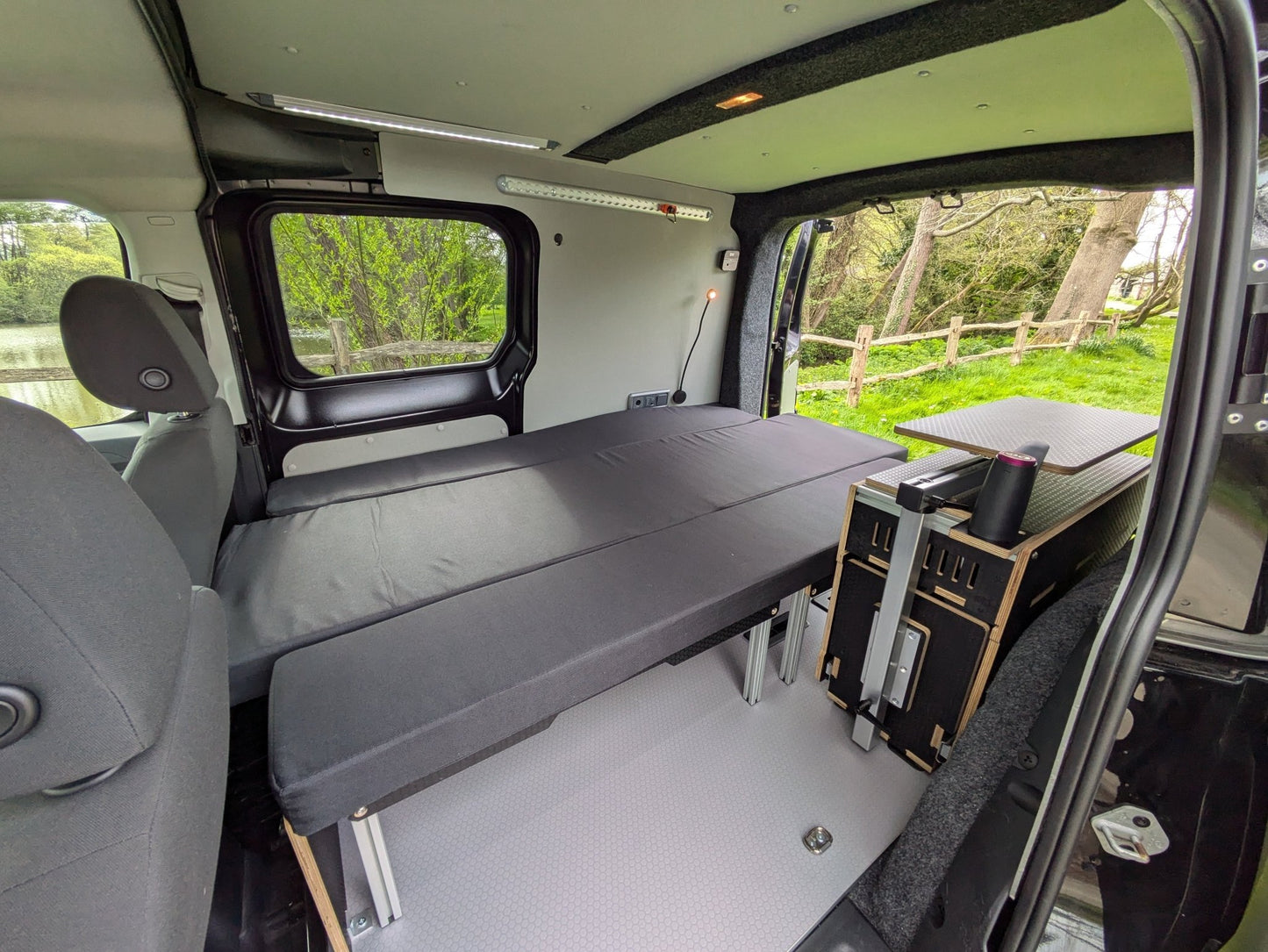 Volkswagen 2021 Caddy Mk5 Campervan with a Vangear "CLUB" conversion. GJ21 ODX - Vangear UK