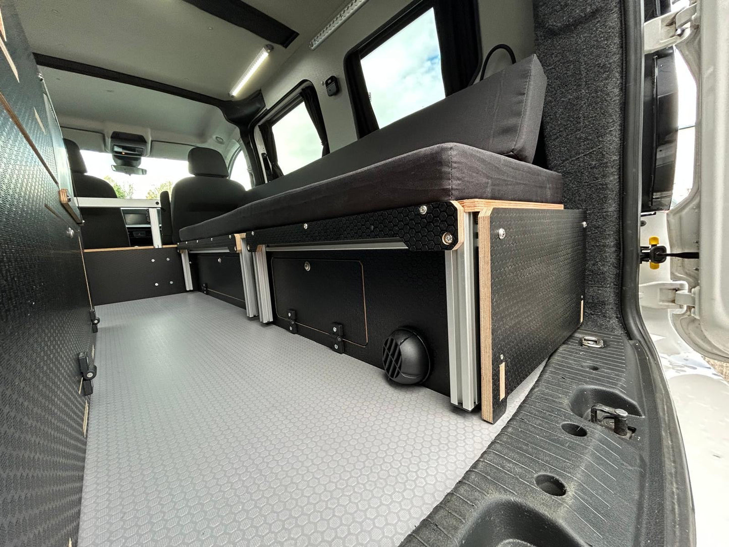 Volkswagen Caddy Maxi mk5 Compact - Bed 1.1 by Vangear - campervan bed - Vangear UK