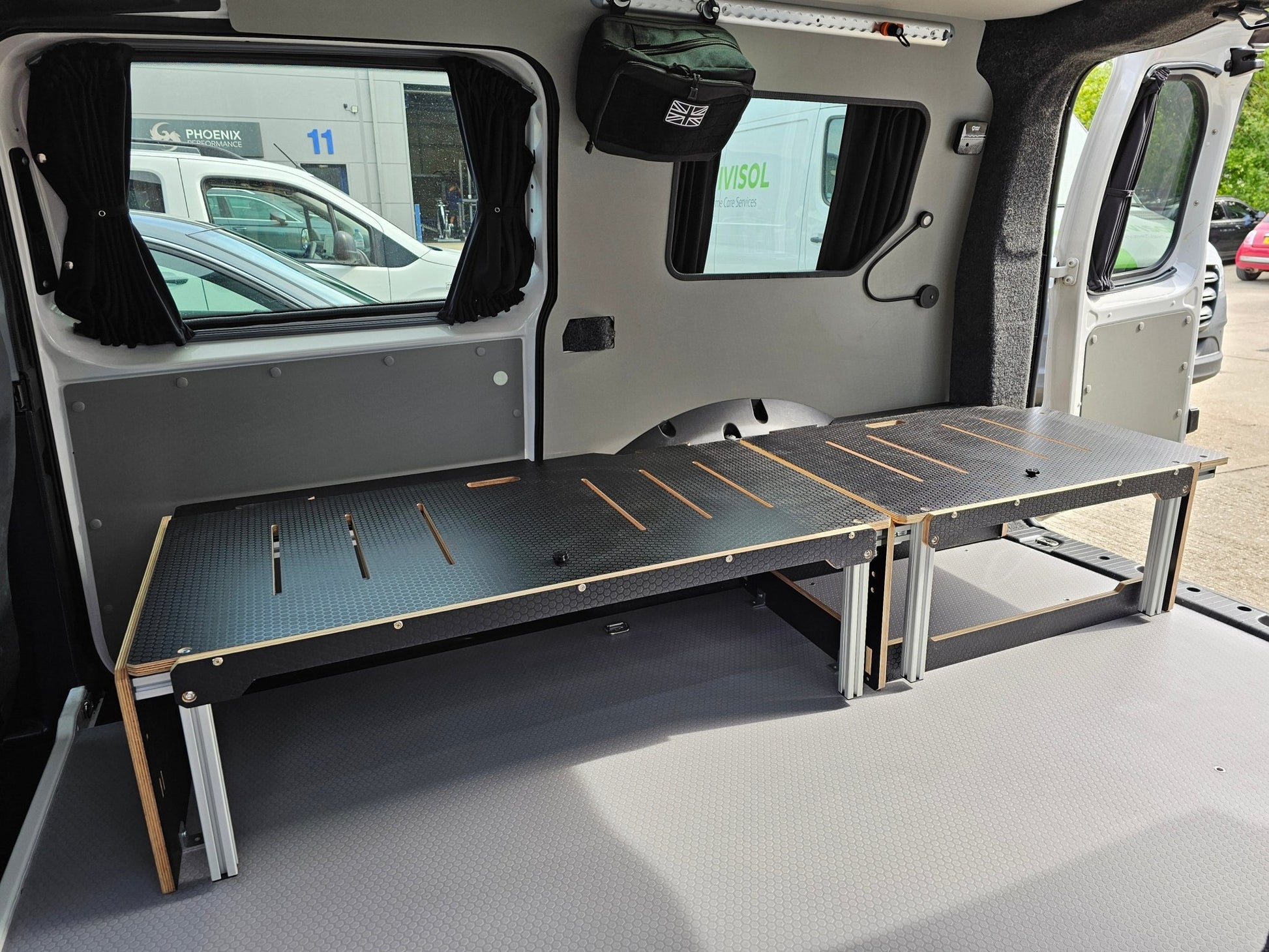 Volkswagen Caddy Maxi mk5 Compact - Bed by Vangear - campervan bed - Vangear UK