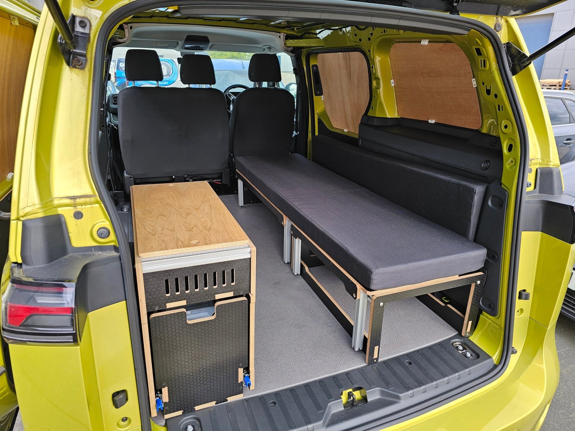VW ID. Buzz Compact Campervan Bed (Buzz Cargo) - Vangear UK