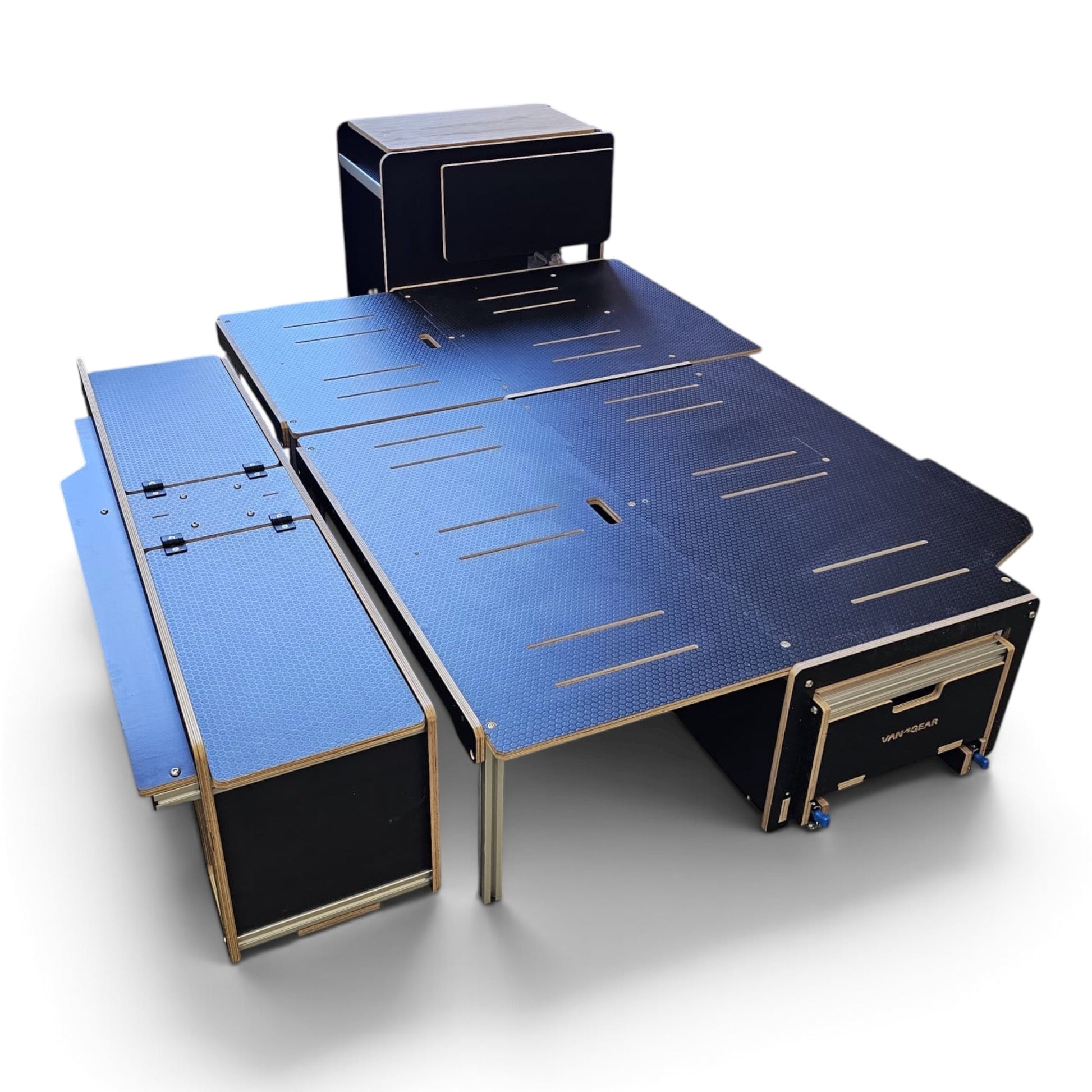 VW T5 T6 T6.1 "Freerunner" Camper conversion kit by Vangear - (NOT Including fridge) - Vangear UK