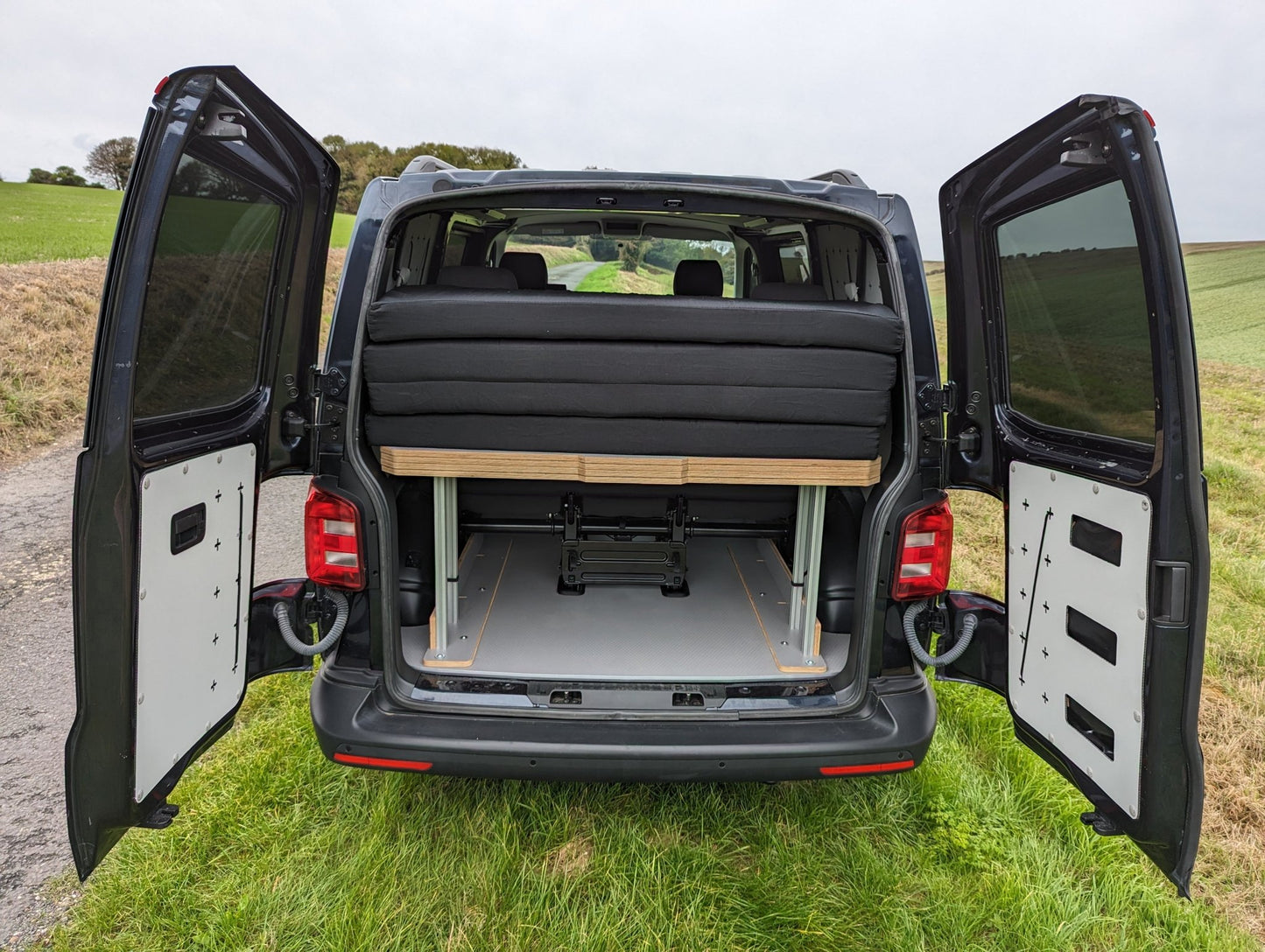 VW Transporter "3rd Row" seat(USED)/bed/floor conversion (supply & fit) - Vangear UK