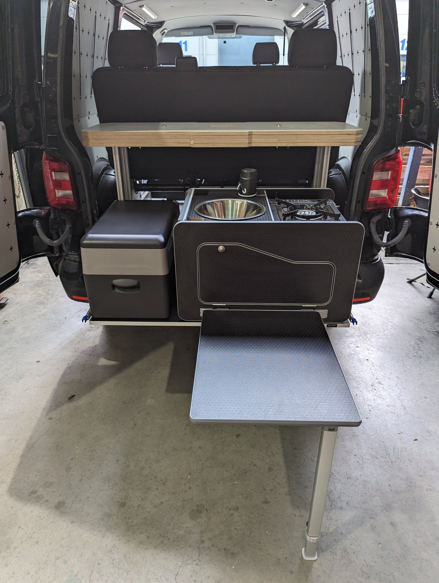 NEW Vangear Modular-Bed campervan Bed (two 3/4 front) - Vangear UK