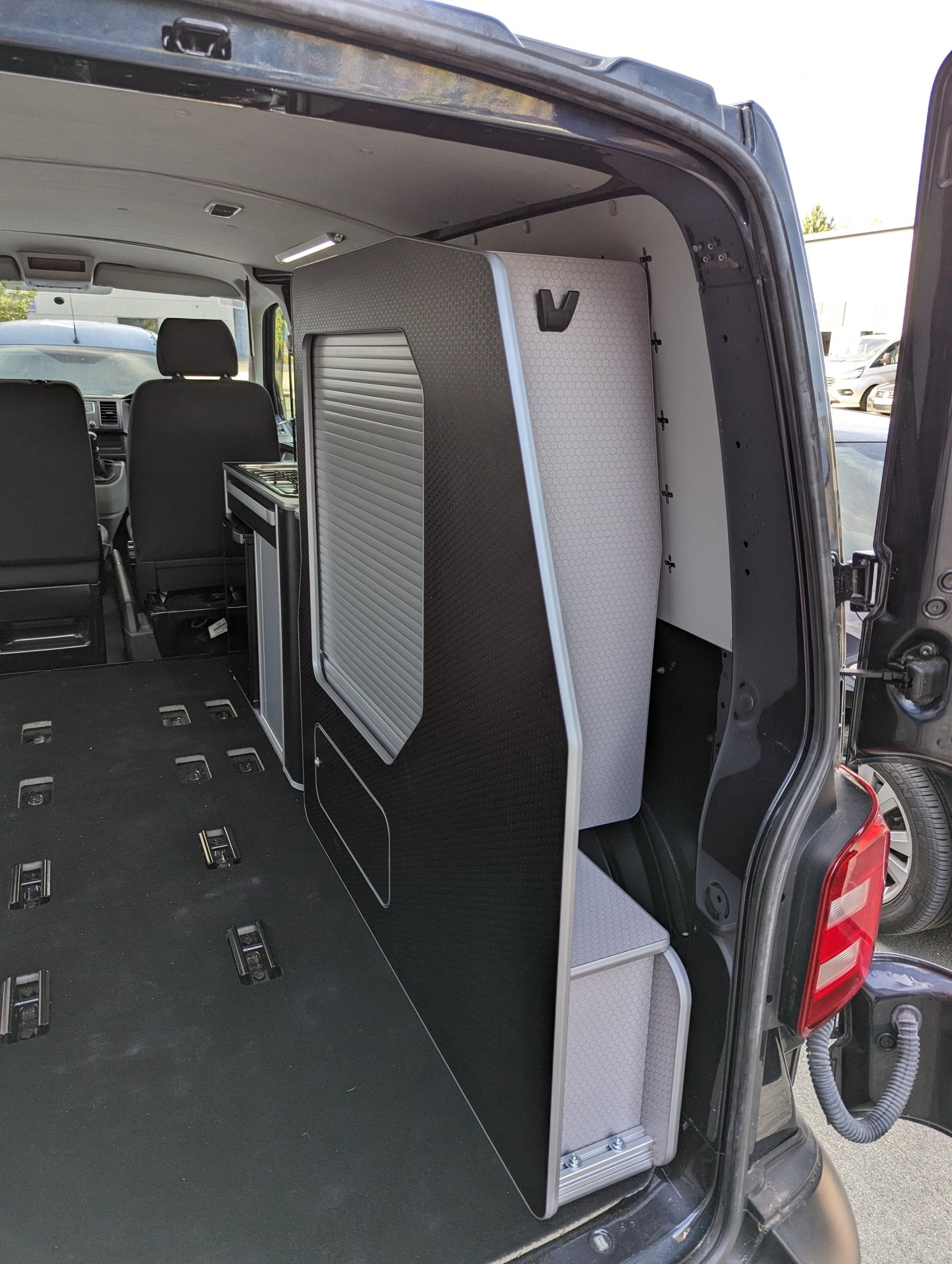 Rear-Pod (deeper version for panel vans) make a full length system ...